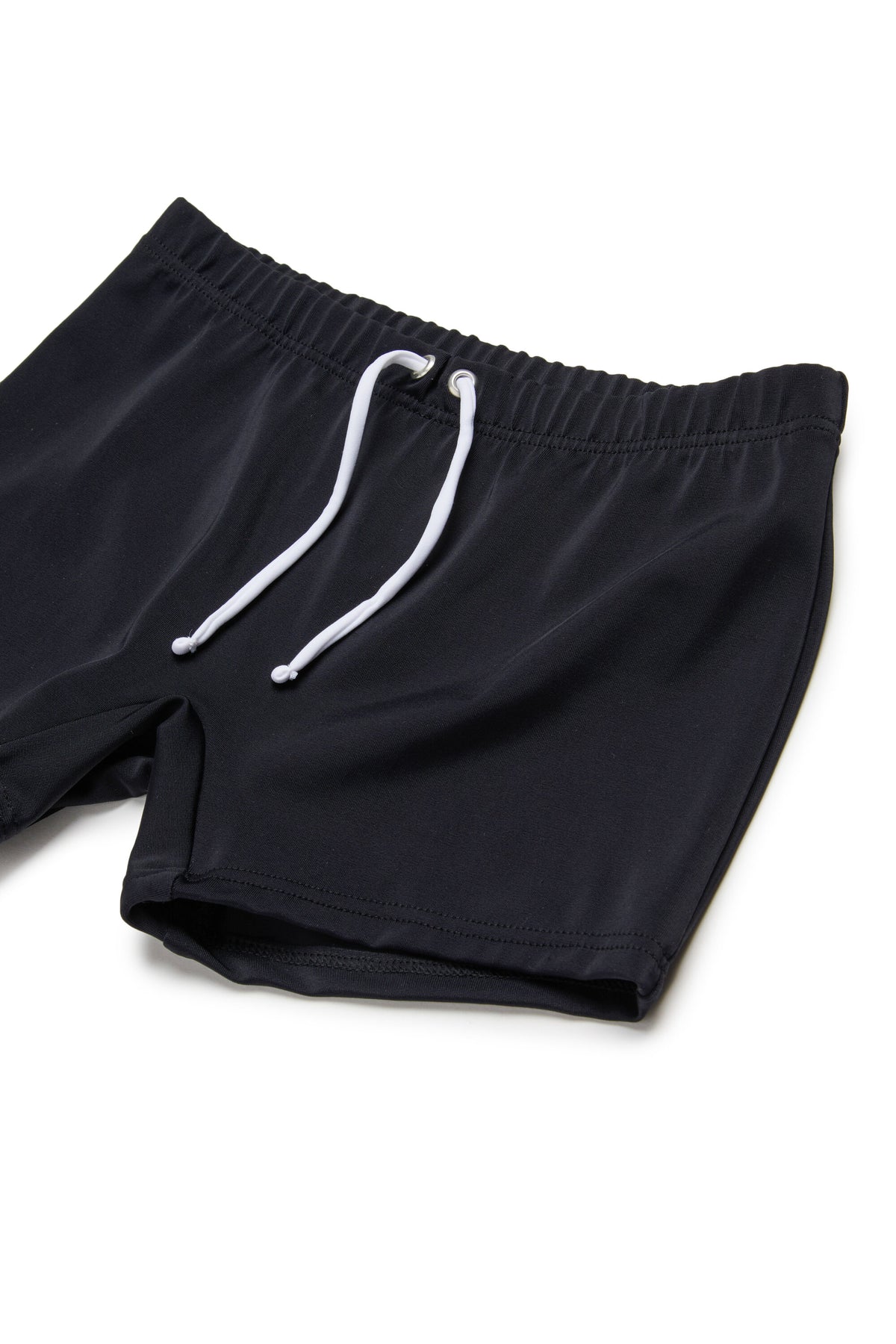 Boxer swimwear with printed logo