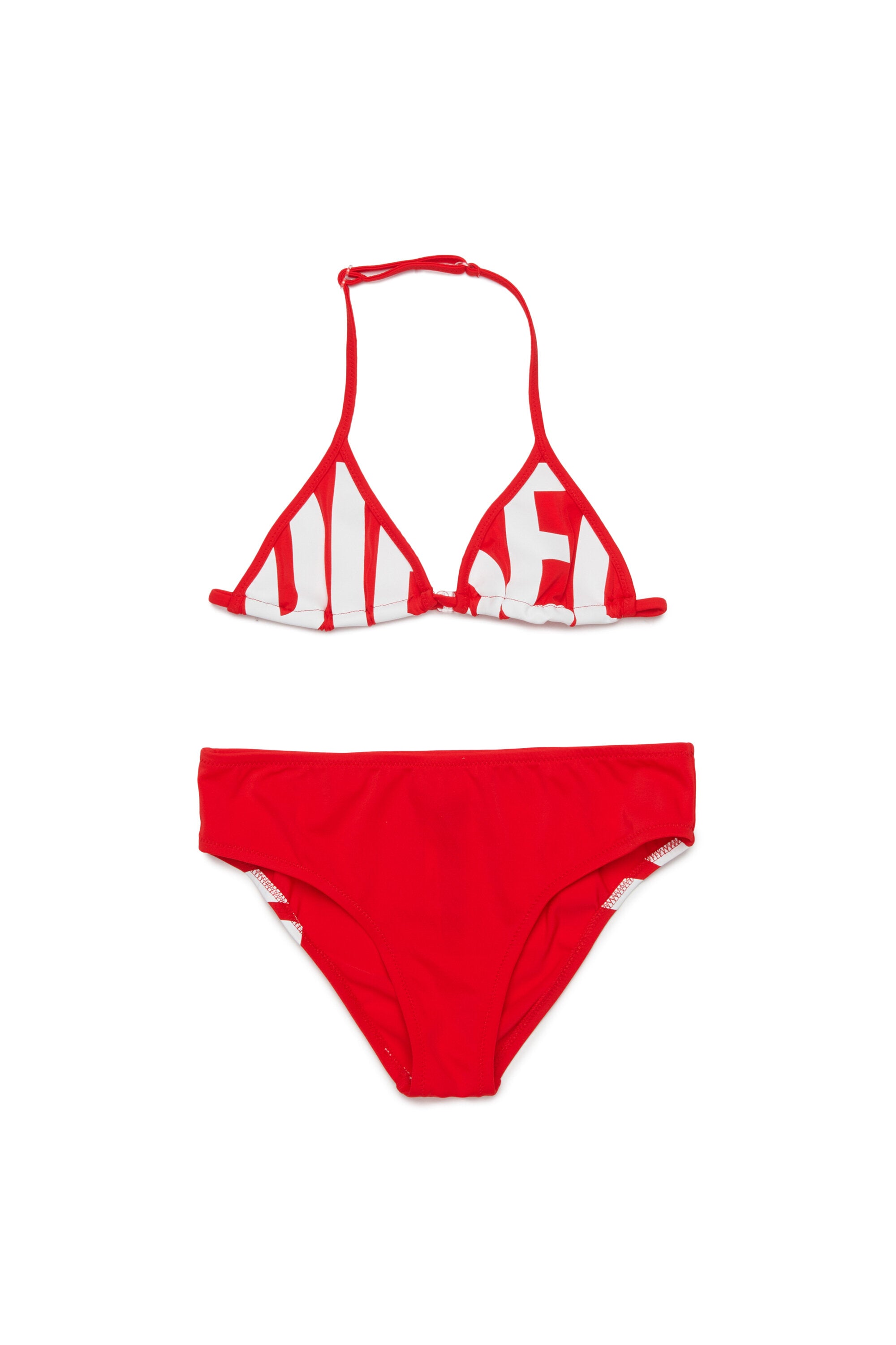 Bikini with printed logo
