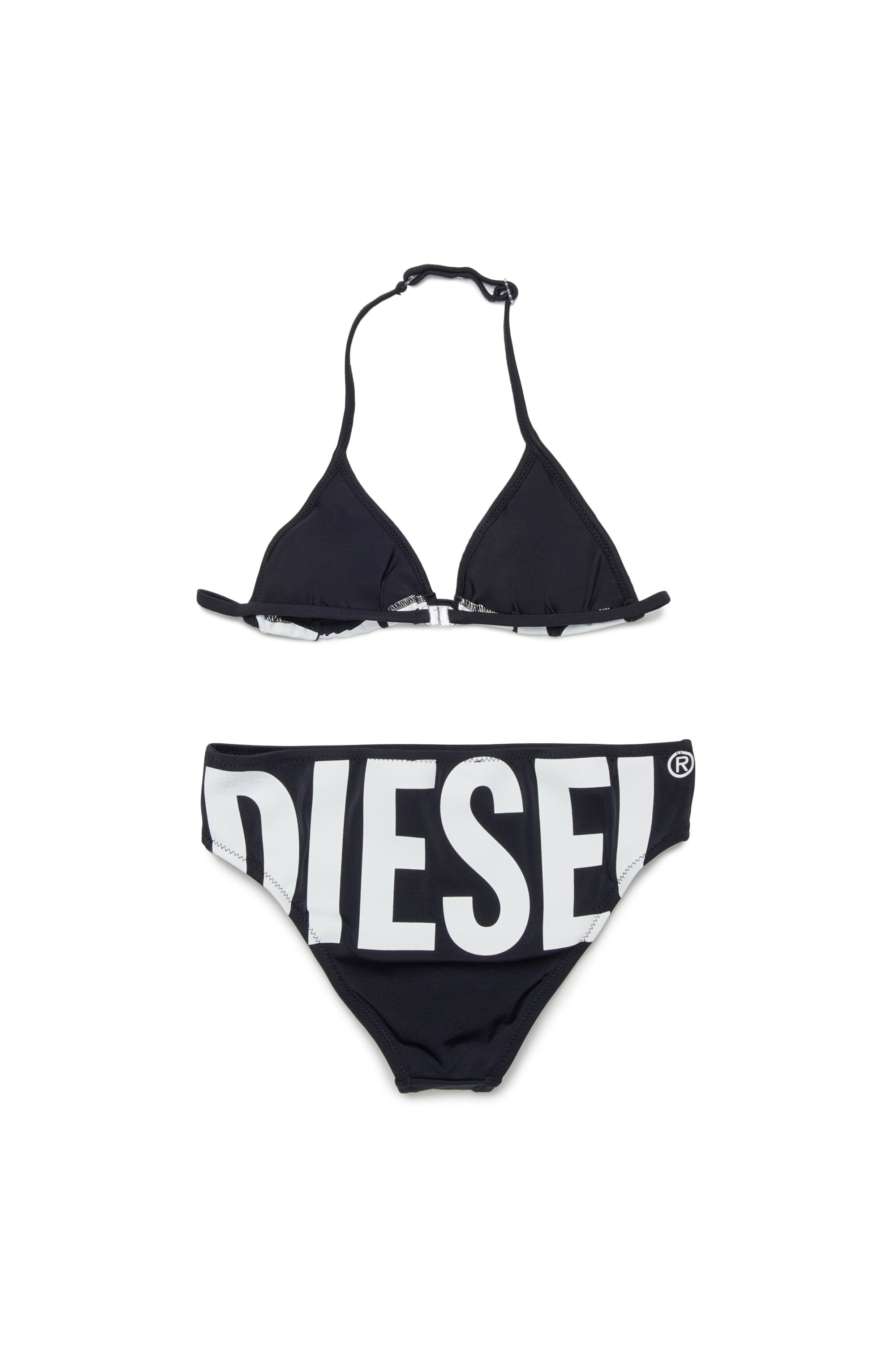 Bikini with printed logo