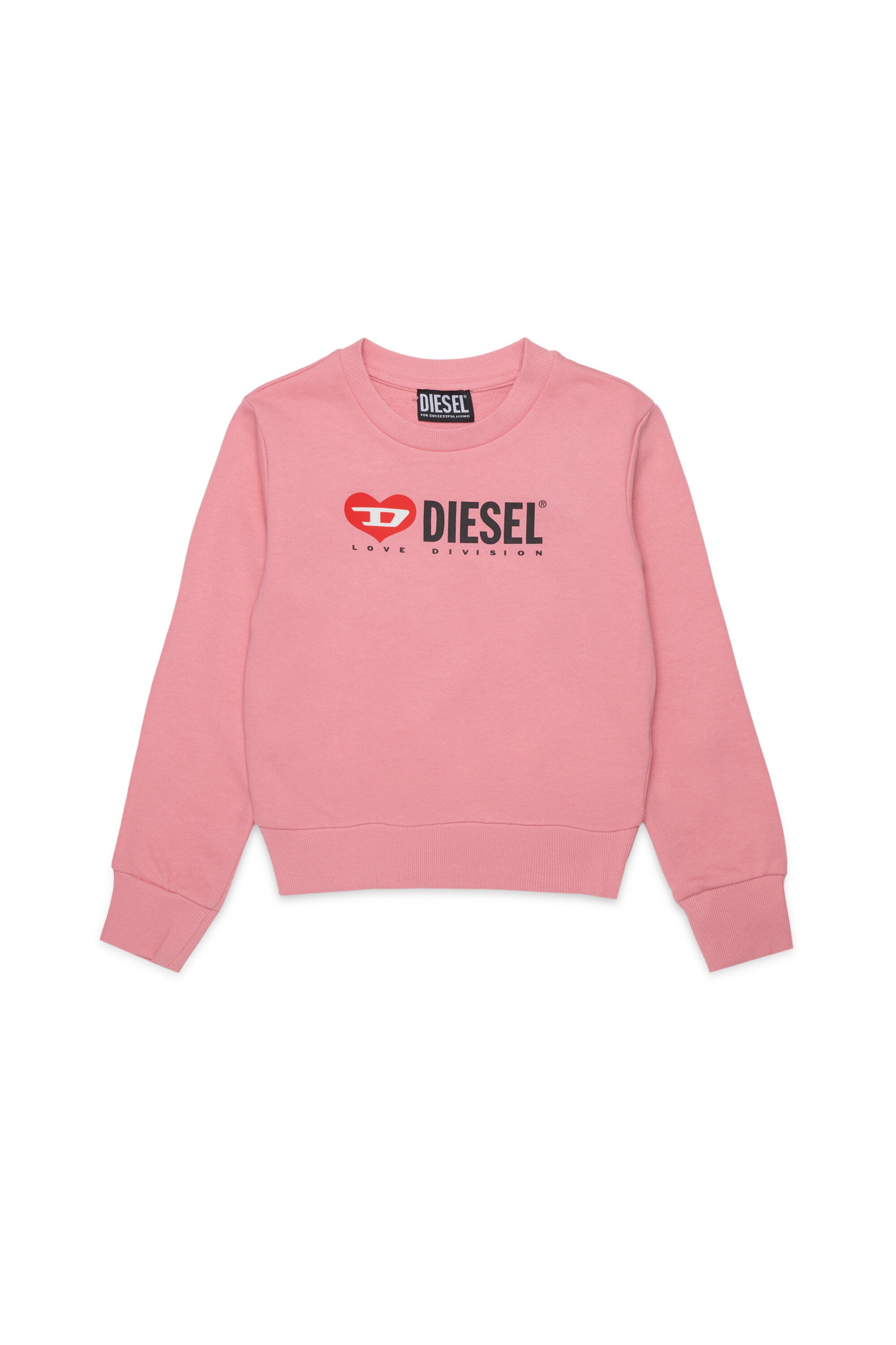 Crew neck sweatshirt with logo
