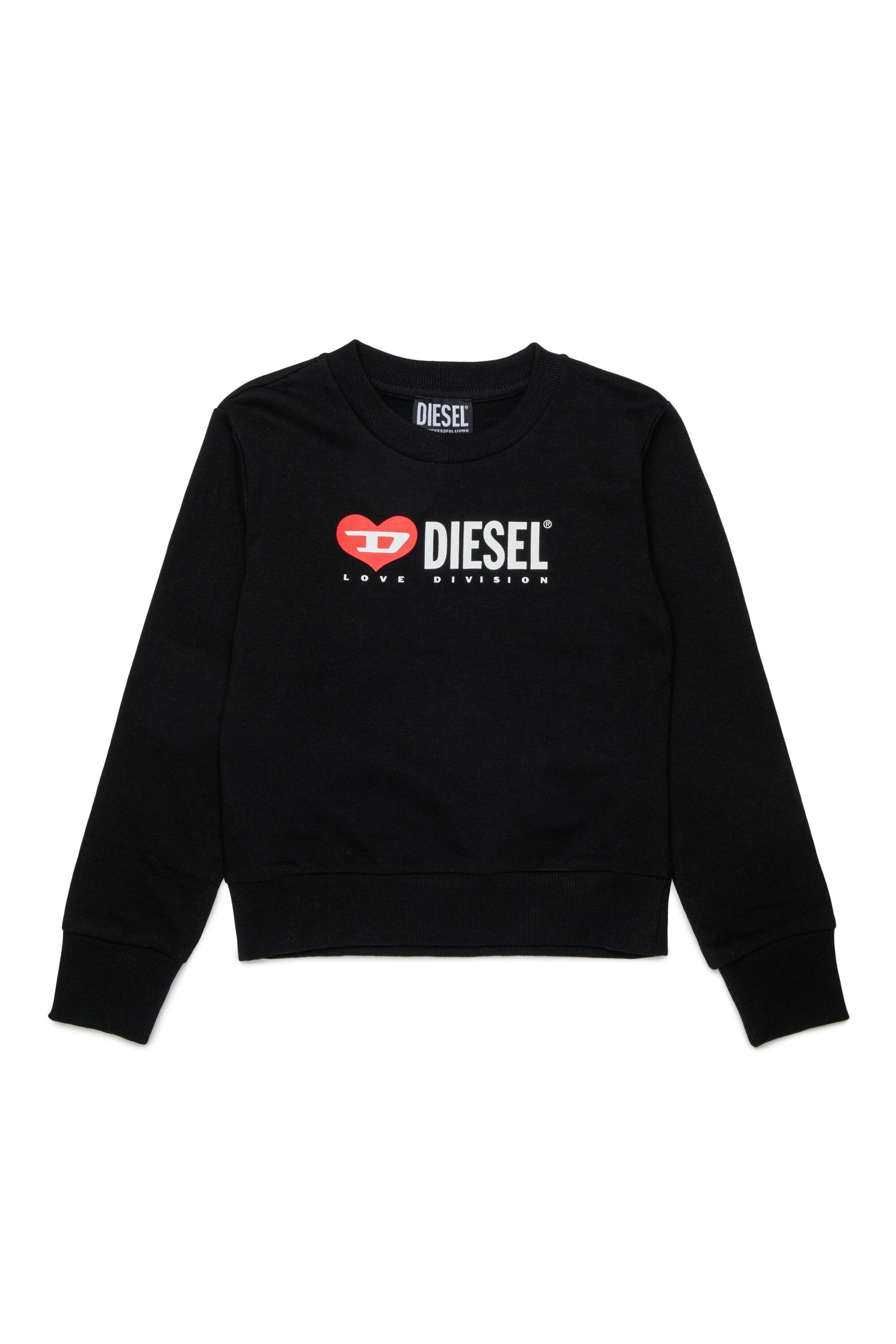 Crew neck sweatshirt with logo