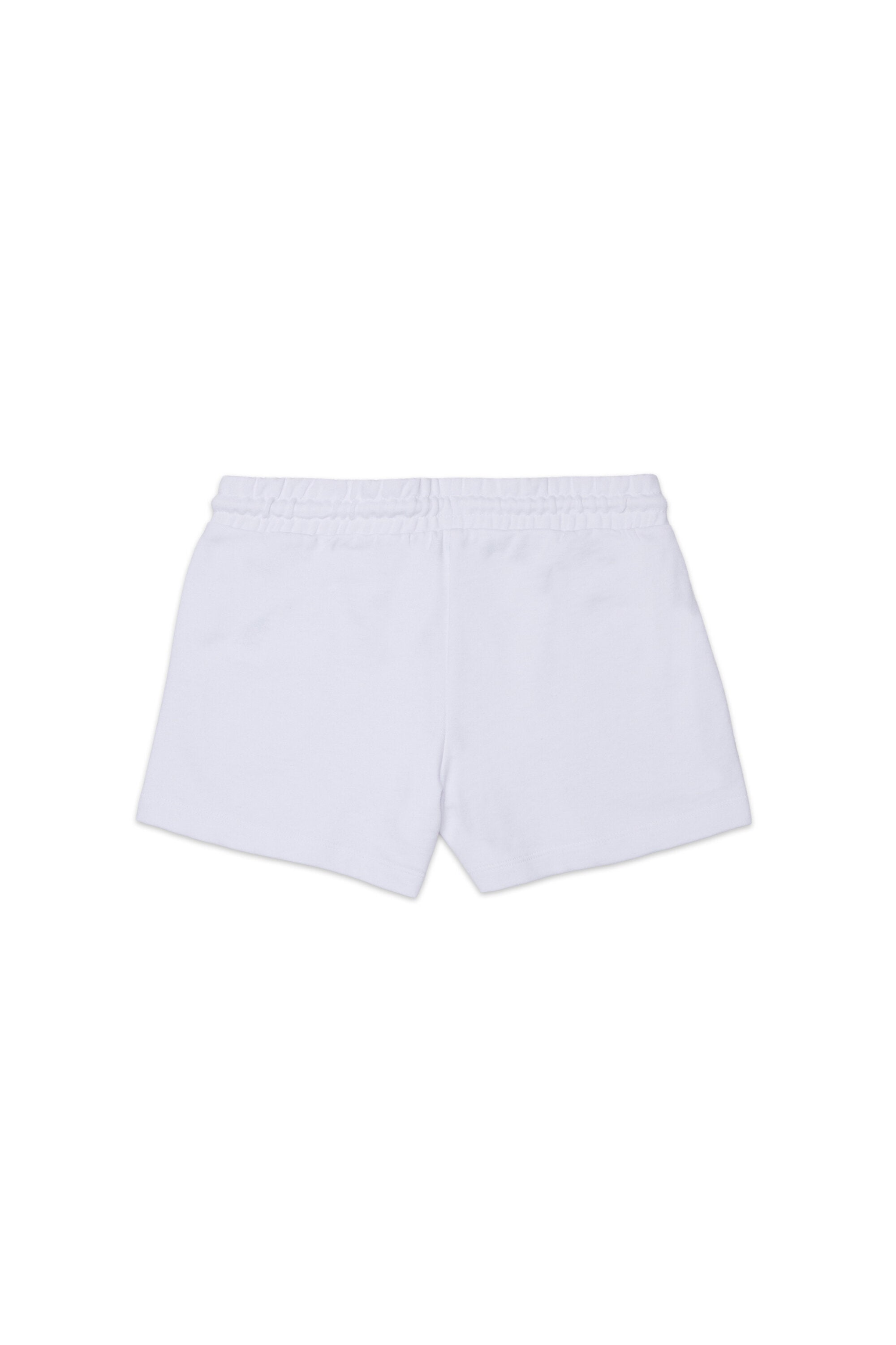 Fleece shorts with logo