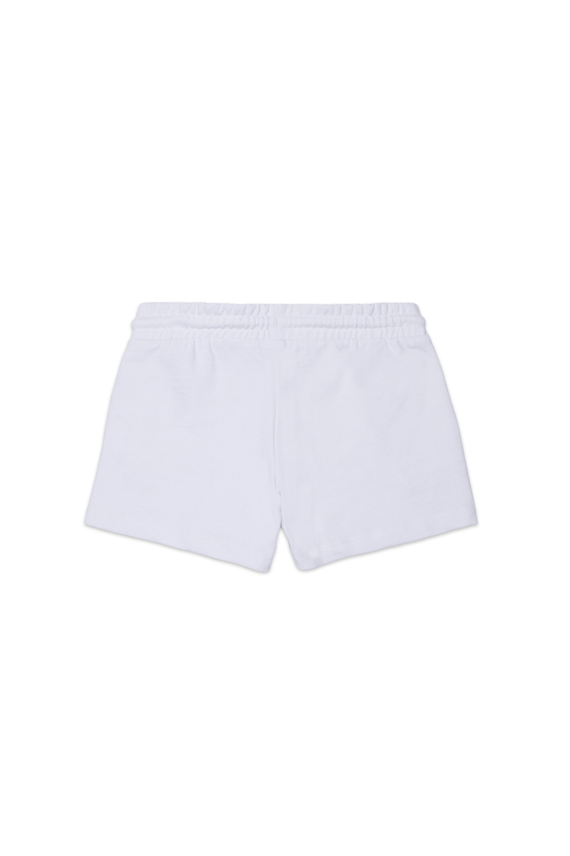 Fleece shorts with logo