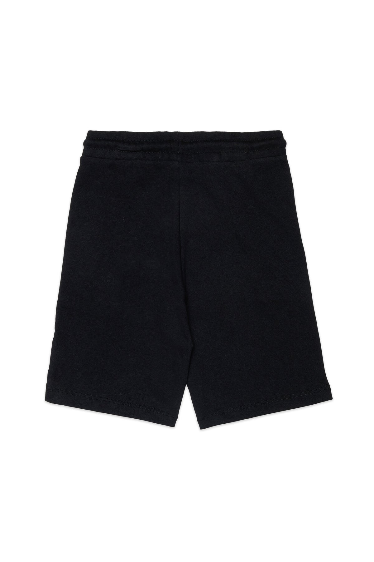 Fleece shorts with logo