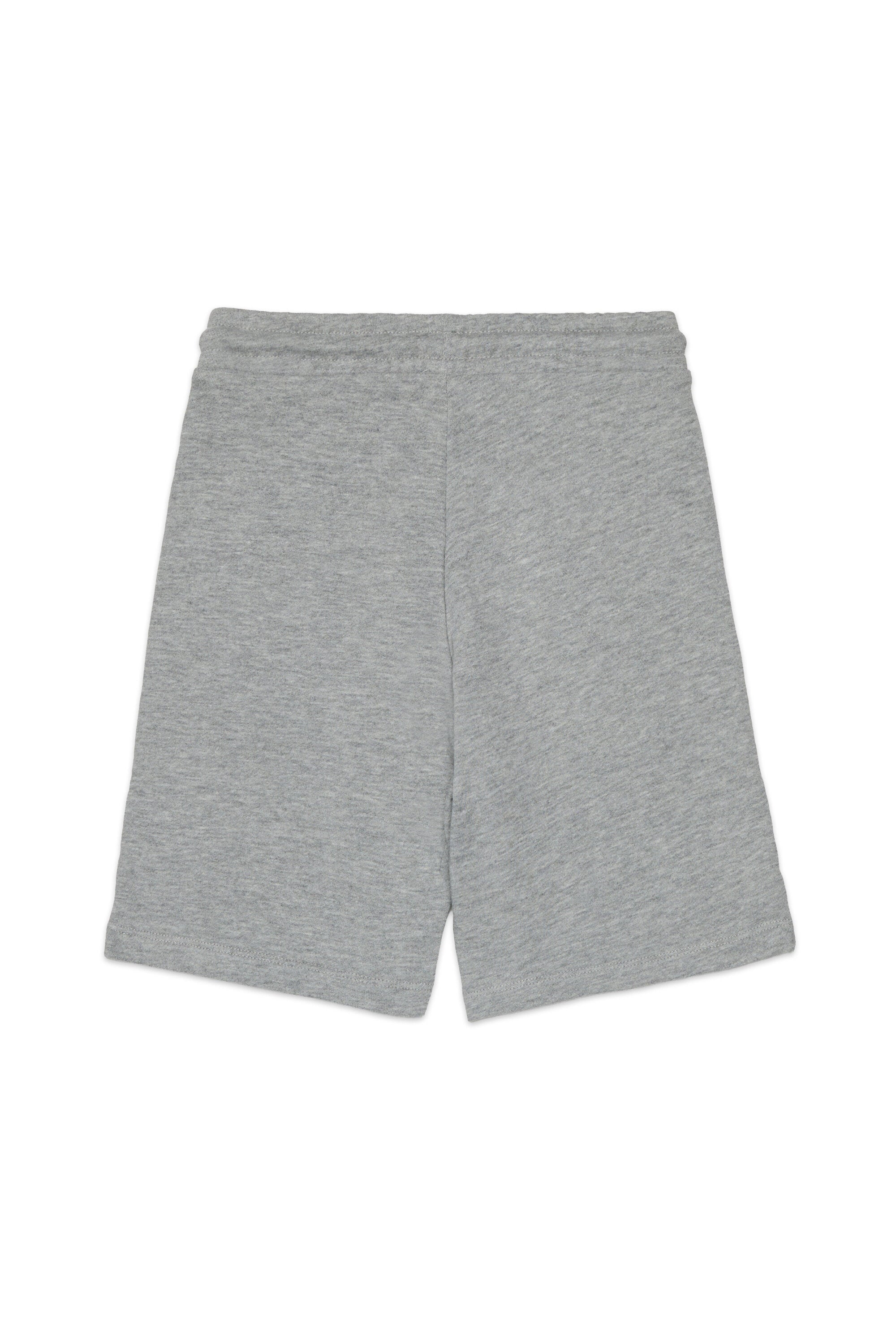 Fleece shorts with logo