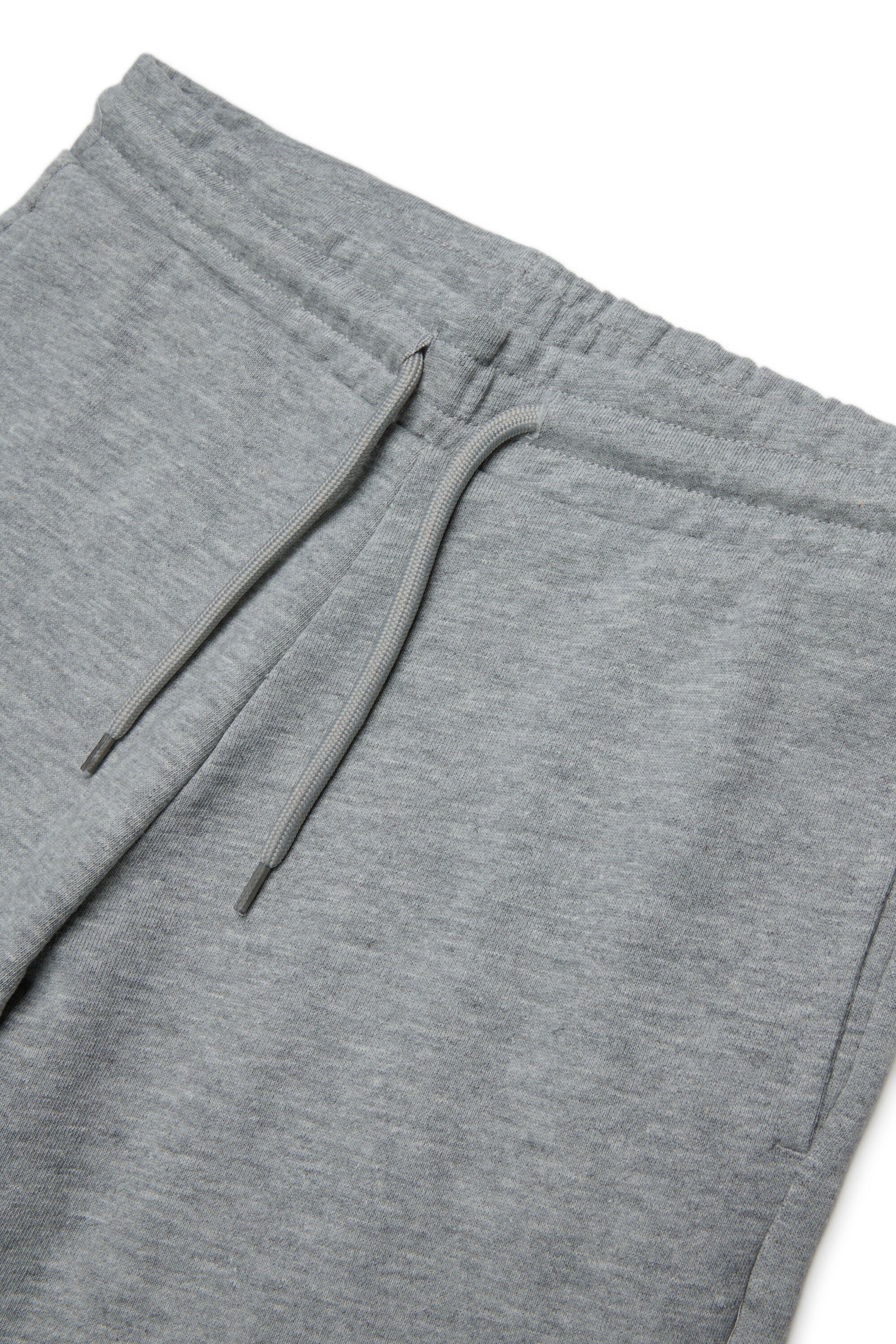 Fleece shorts with logo