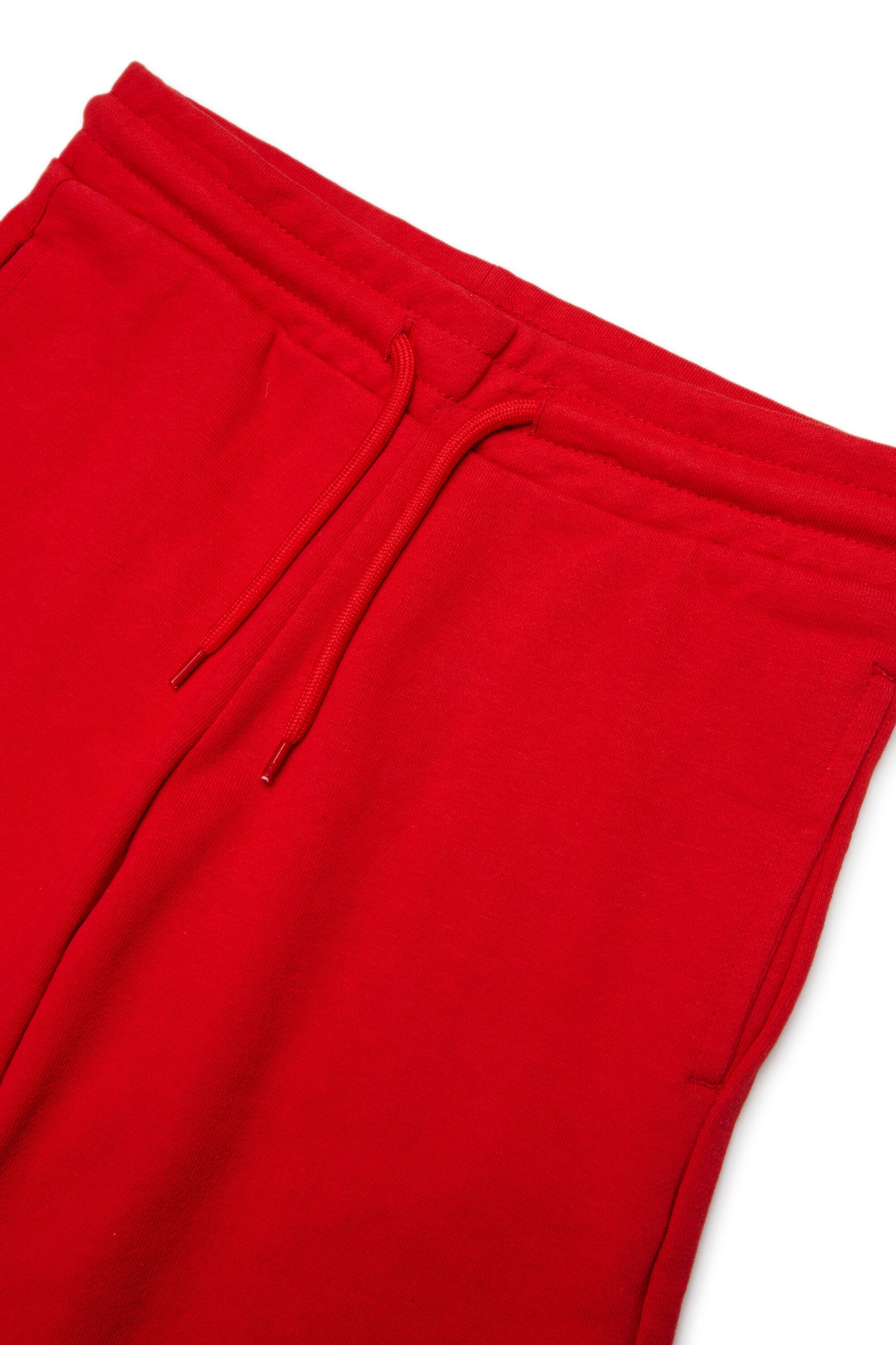 Fleece shorts with logo