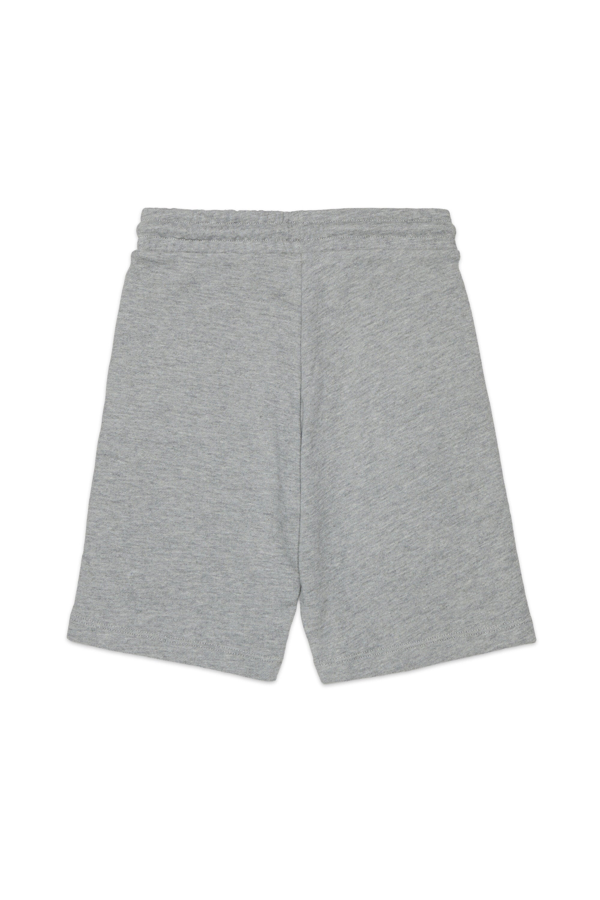 Fleece shorts with logo