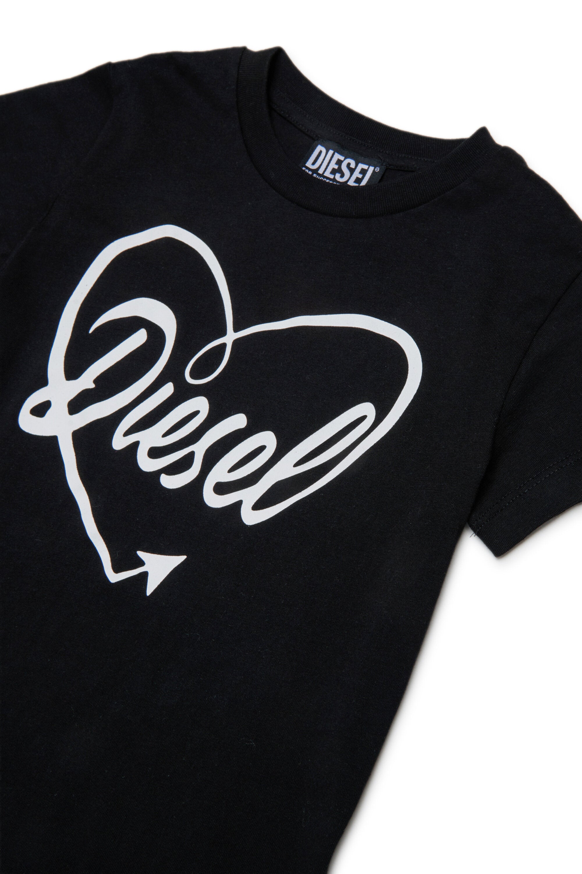 Short jumpsuit with logo