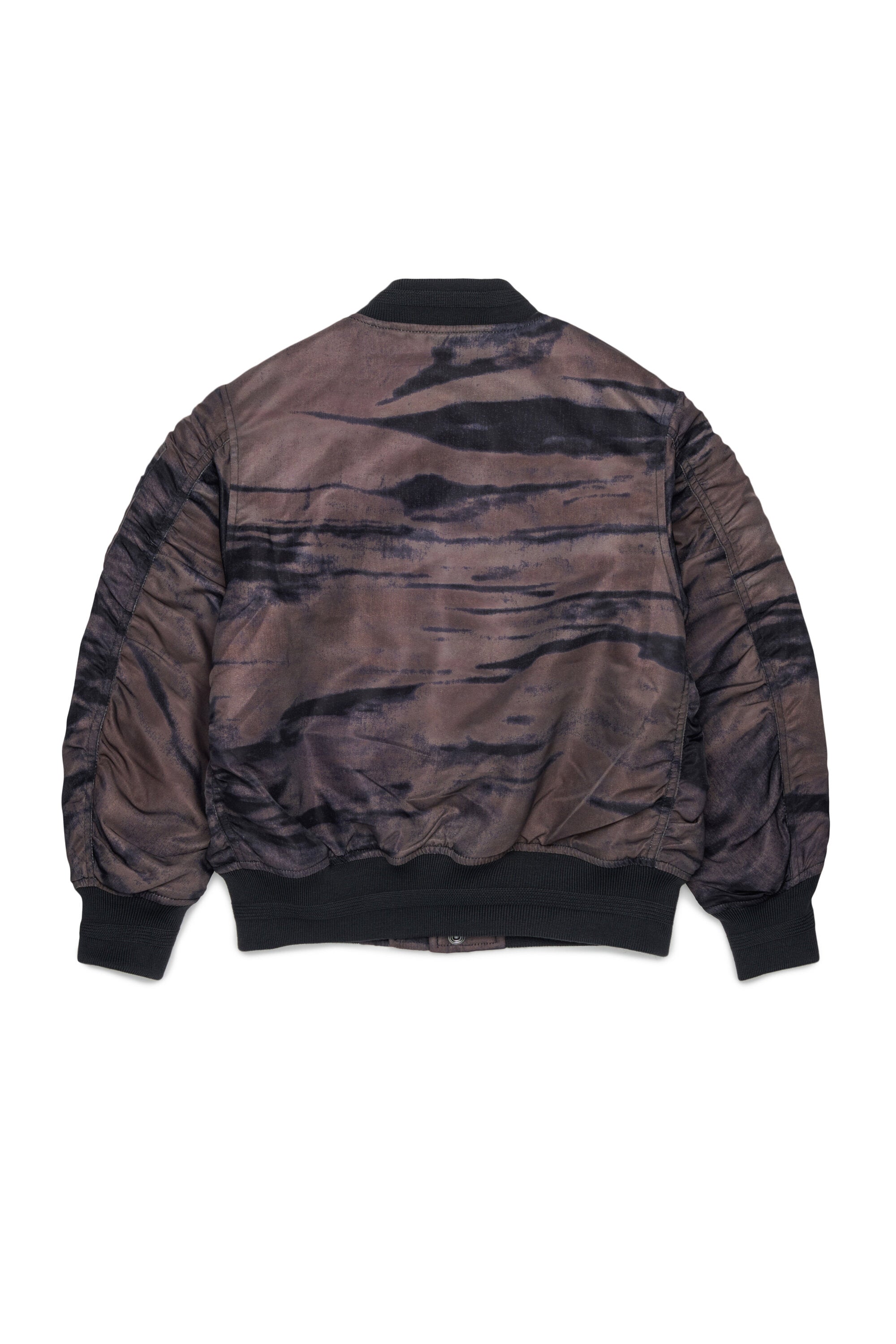 Bomber jacket with logo