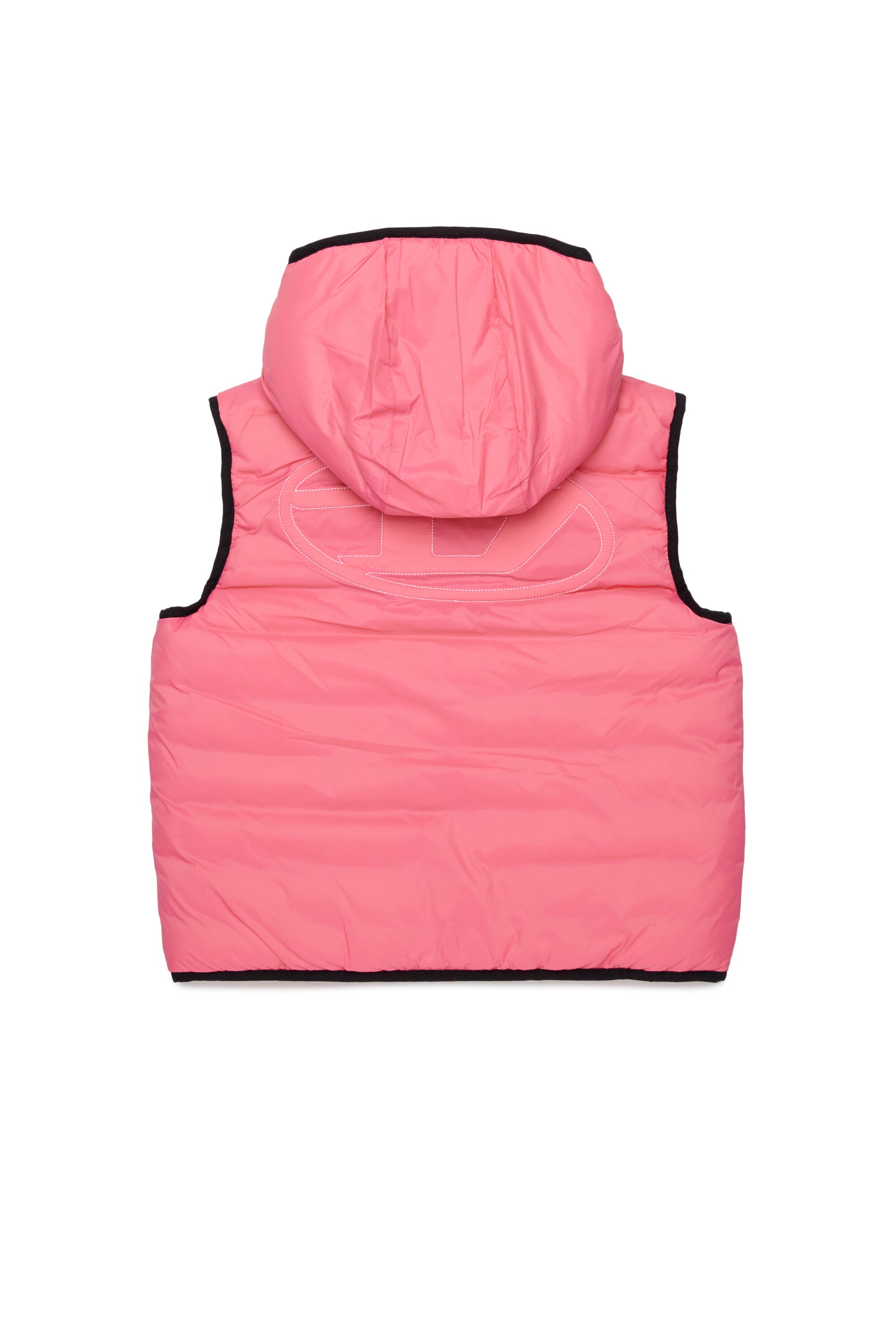 Lightweight padded vest with logo