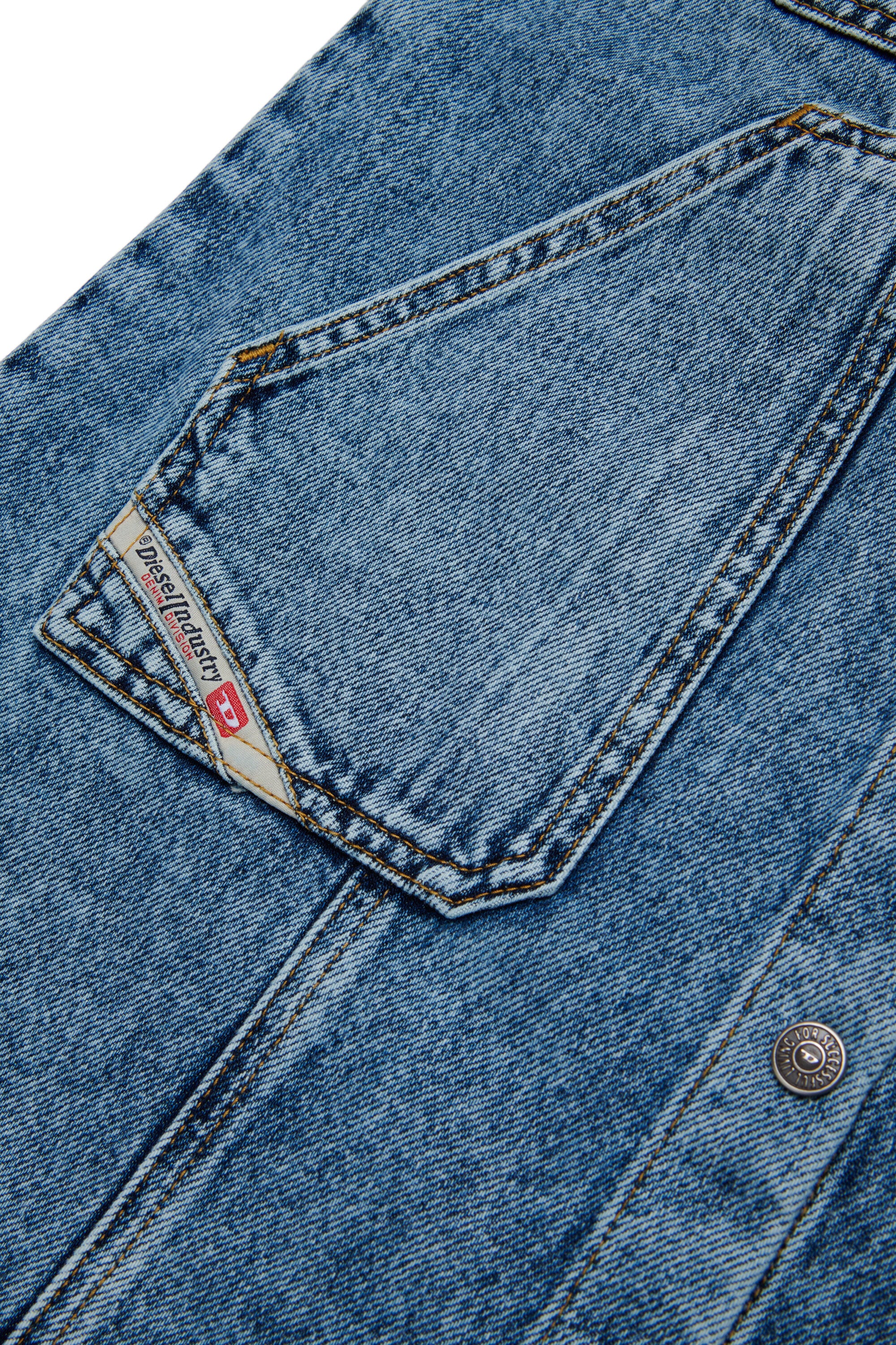 Sleeveless denim dress