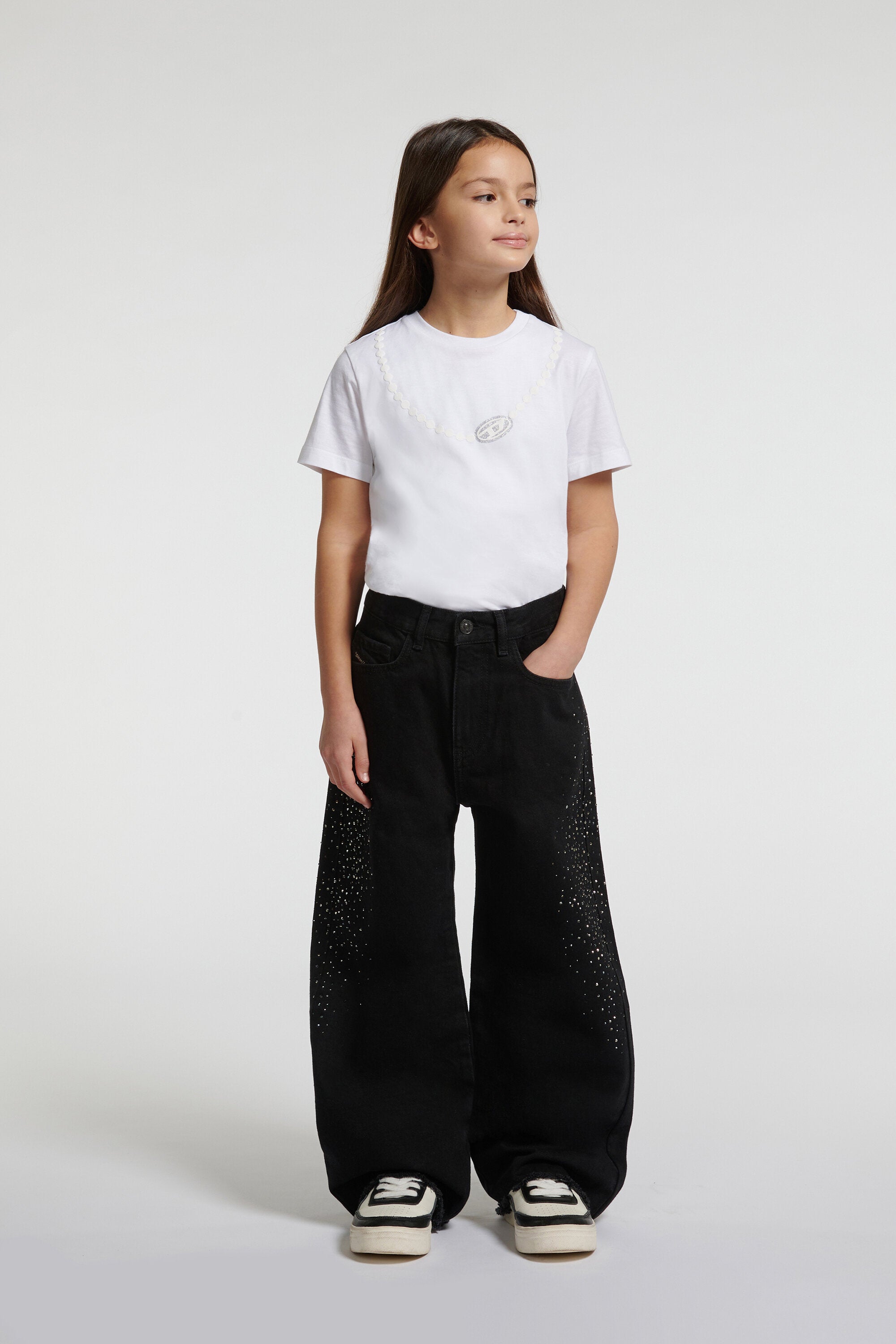 Relaxed fit jeans with applied details - D-Argjx