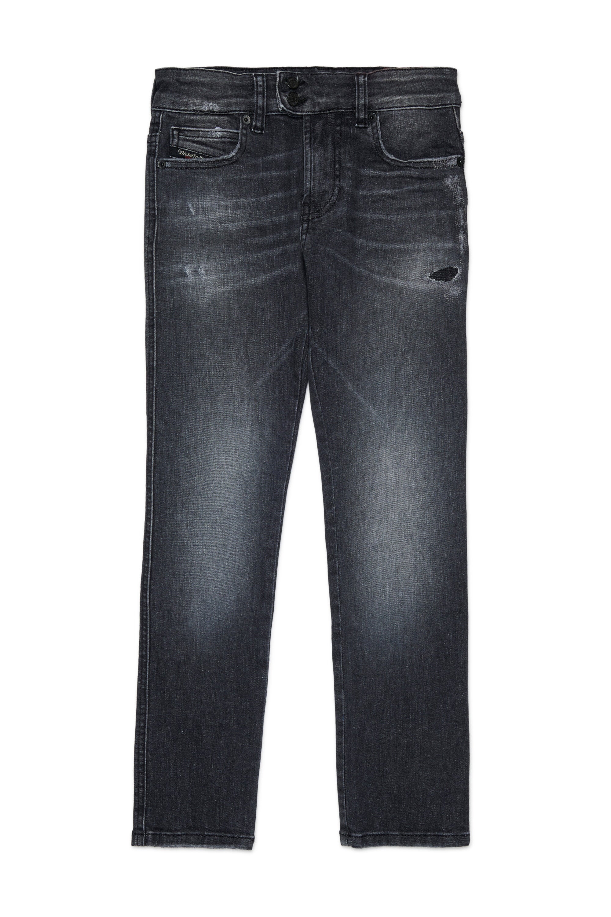 Slim fit jeans in black wash - D-Veel