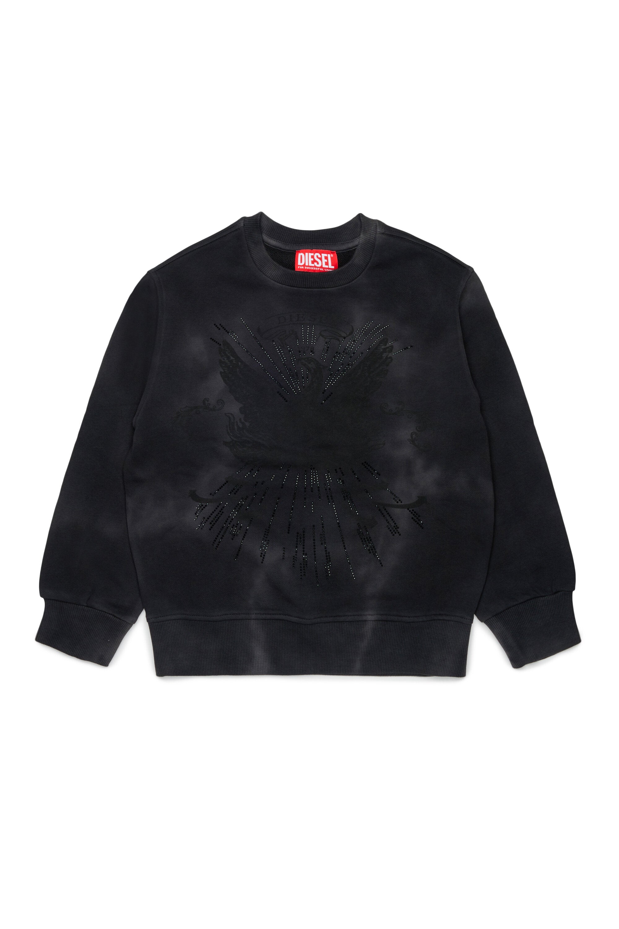 Crew-neck sweatshirt with logo
