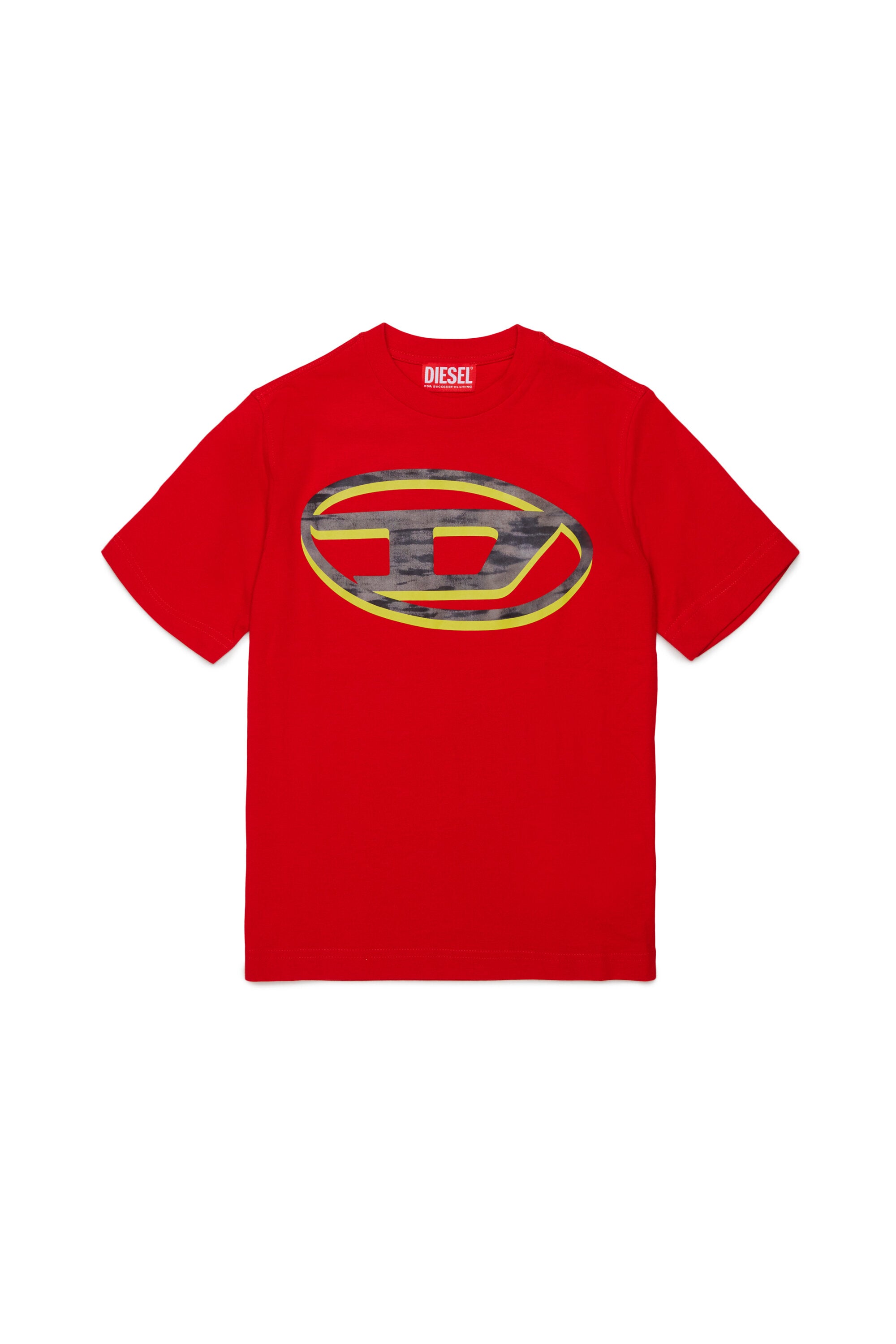 T-shirt with Oval D logo