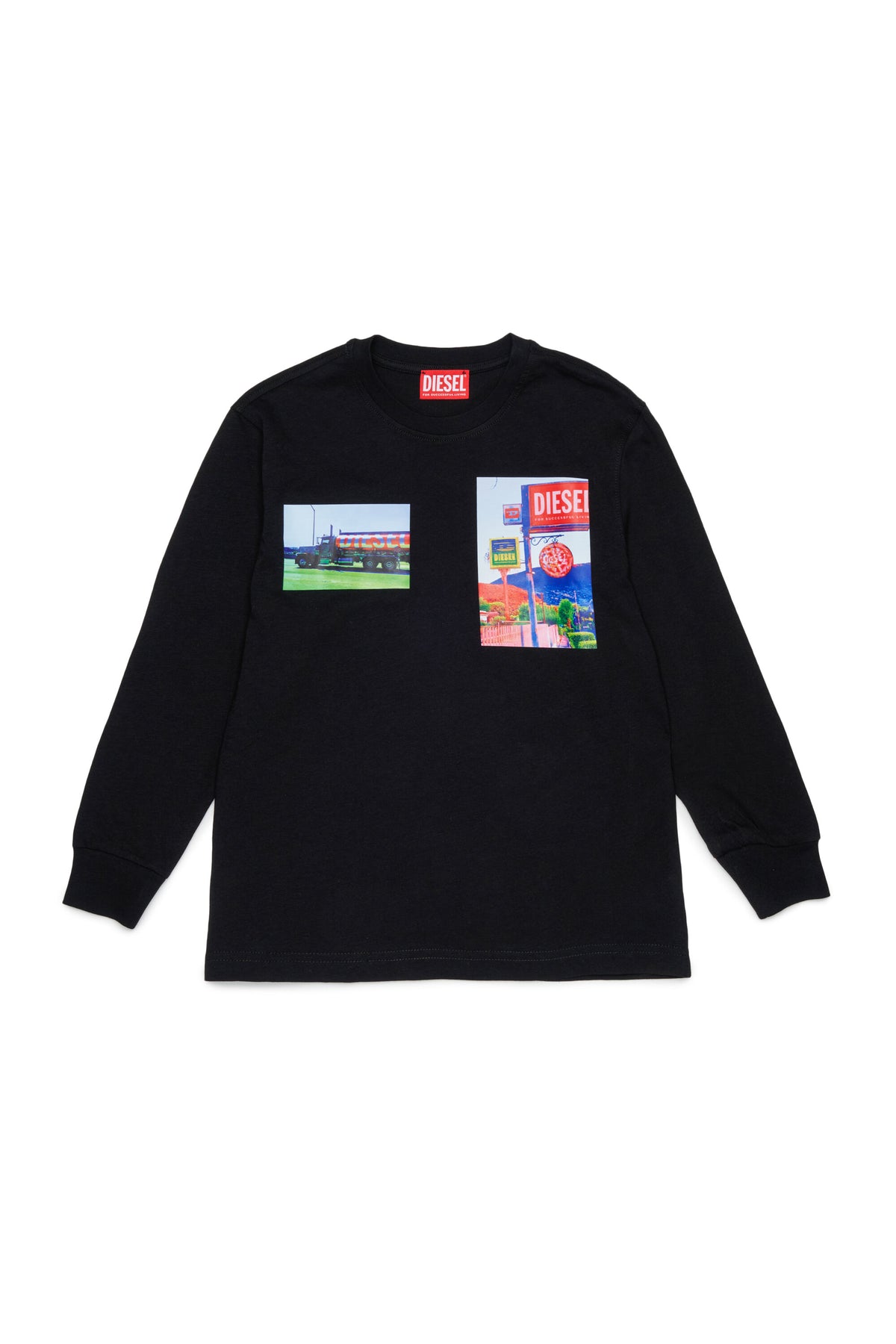 Long-sleeve T-shirt with logo