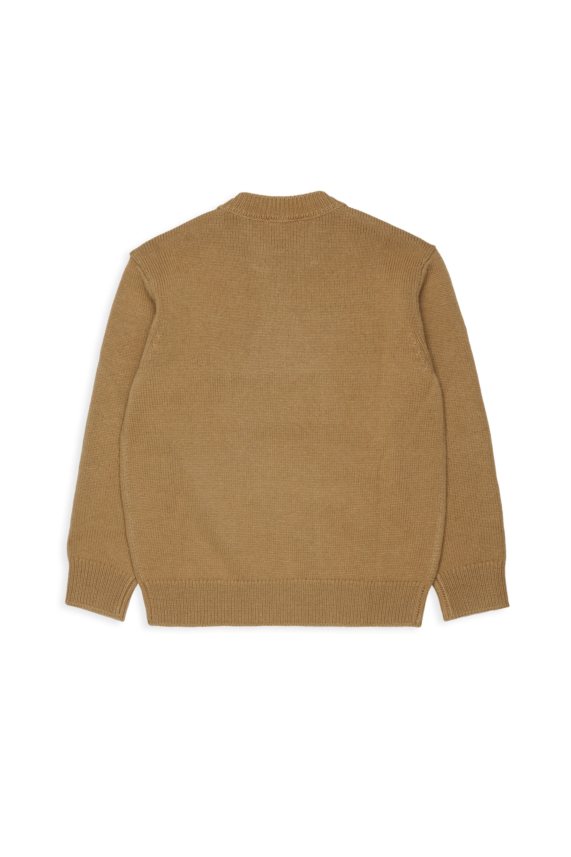 Crew-neck pullover with logo
