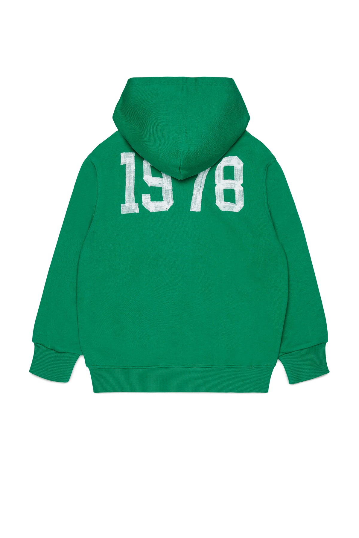 Zip sweatshirt with logo