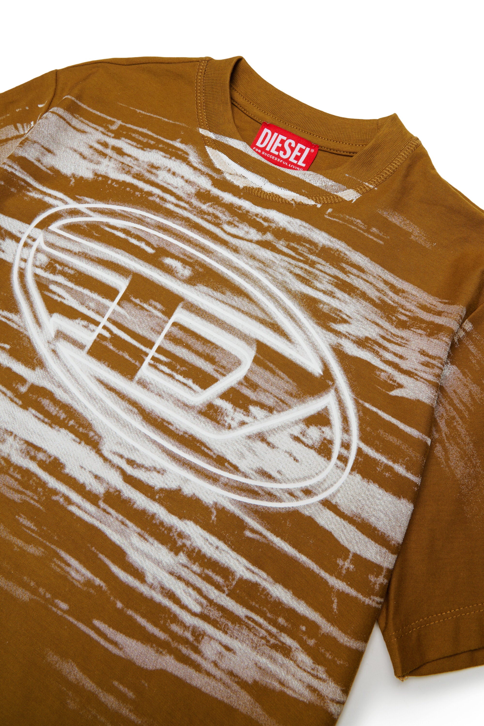 T-shirt with printed logo