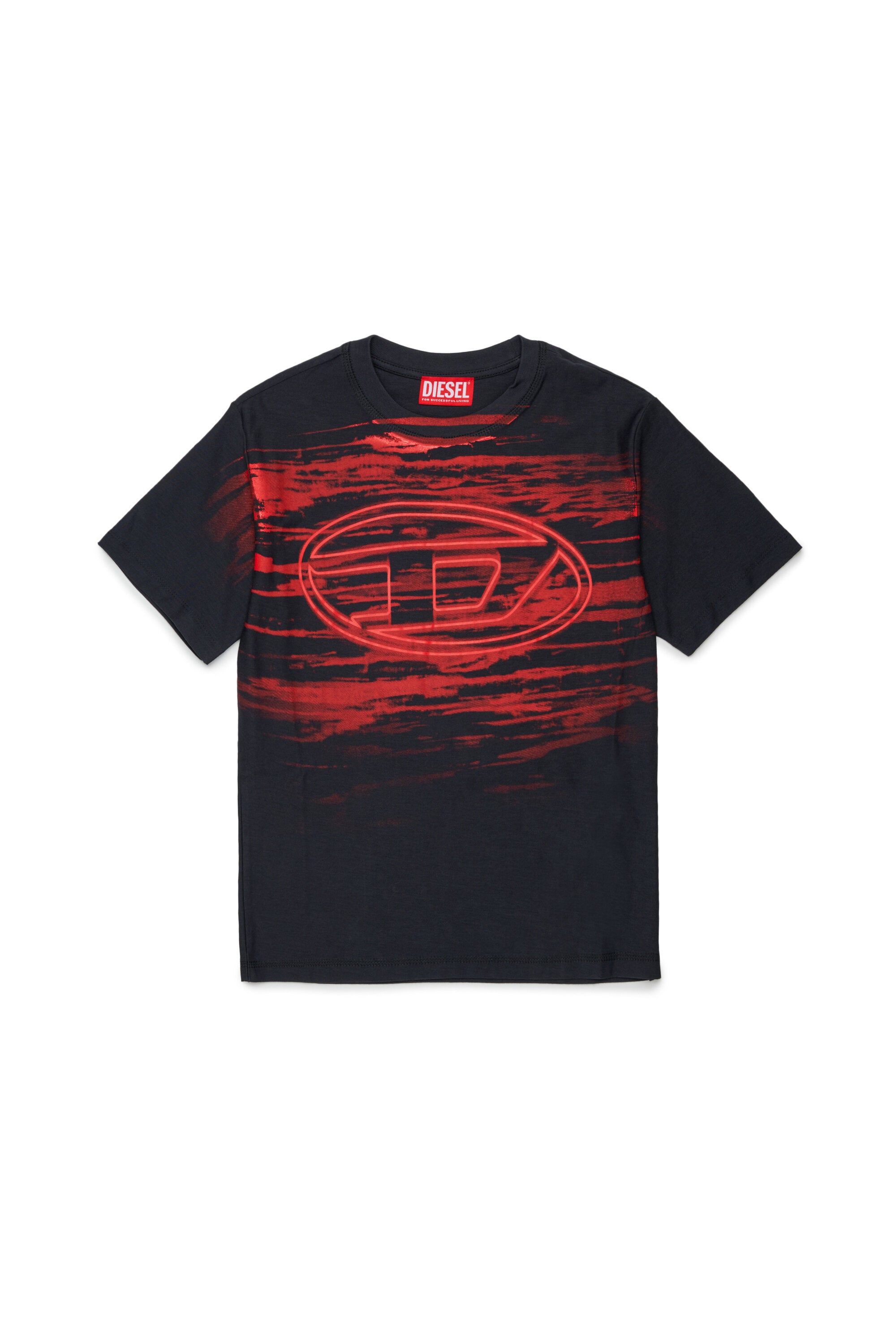 T-shirt with printed logo