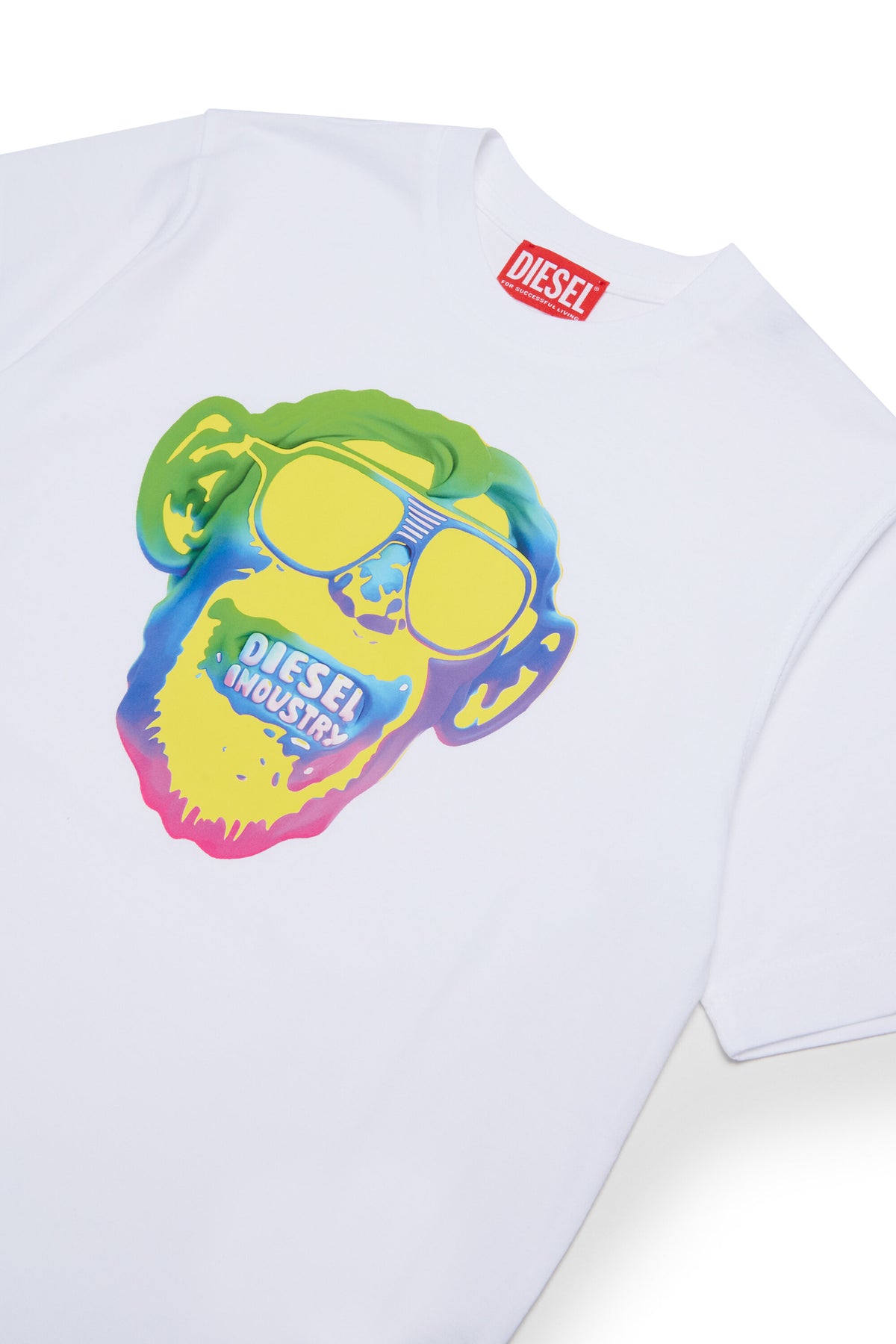 T-shirt with logo and Monkey print