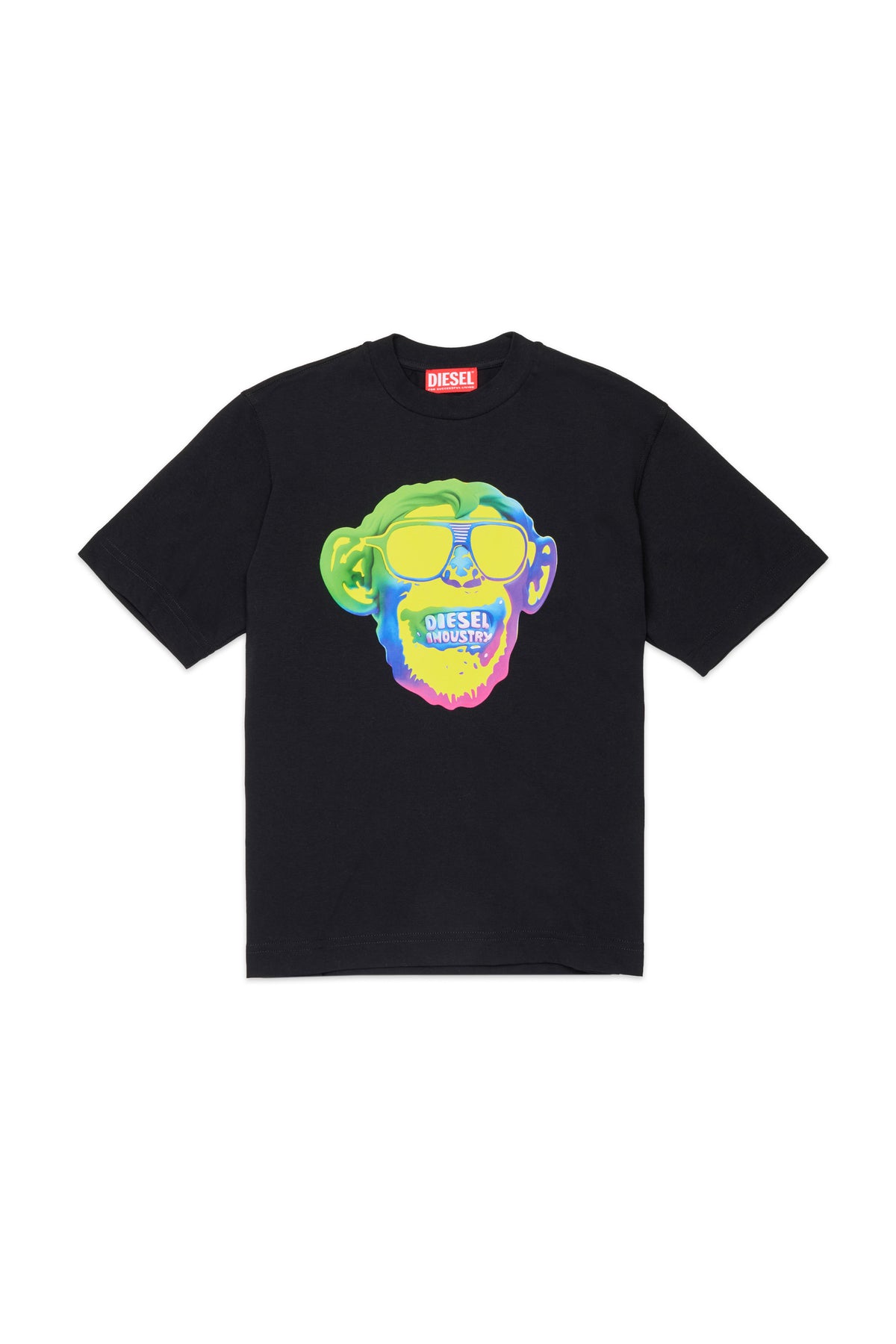 T-shirt with logo and Monkey print