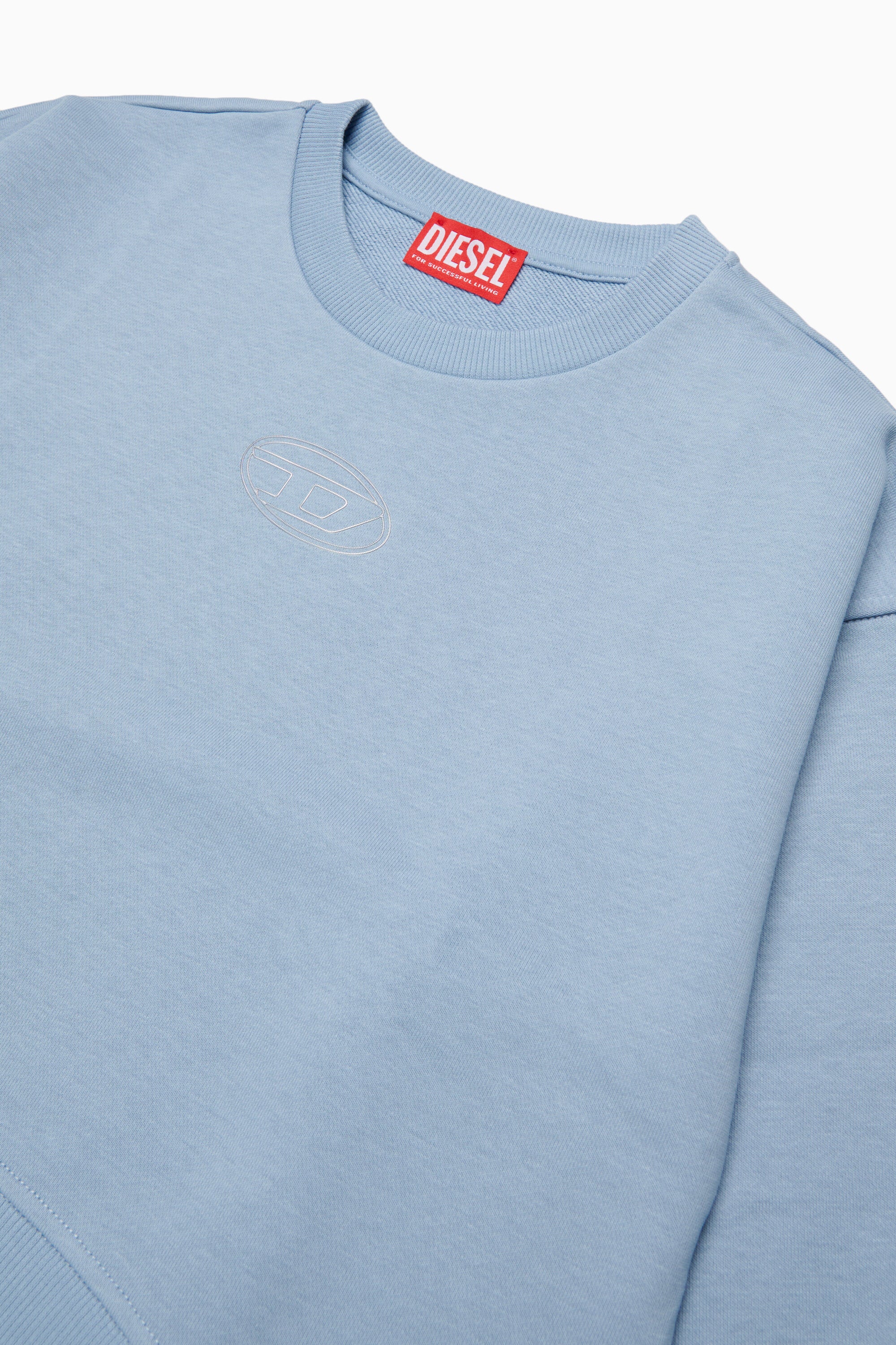 Crew-neck sweatshirt with logo
