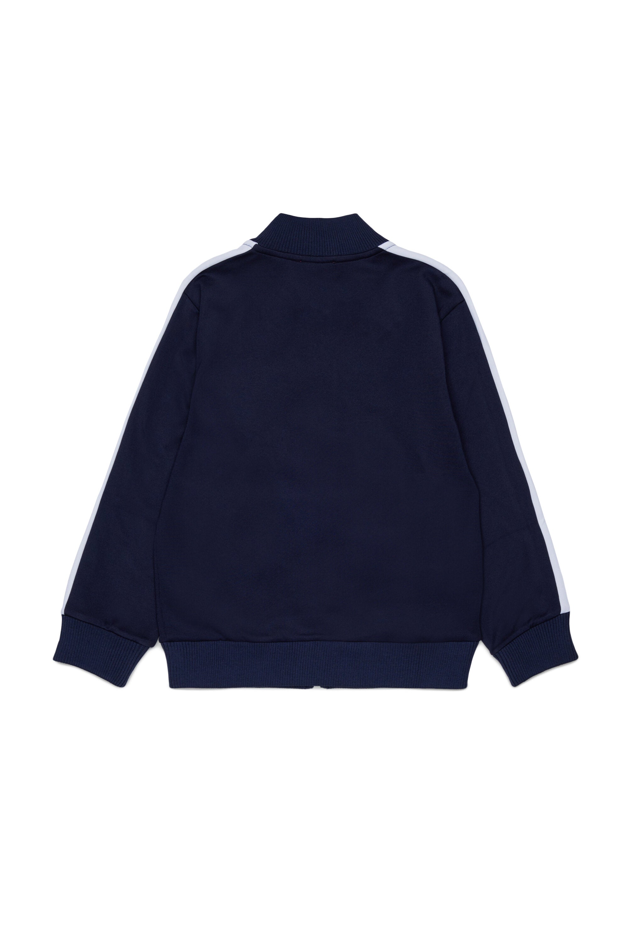 Zip-up sweatshirt with logo