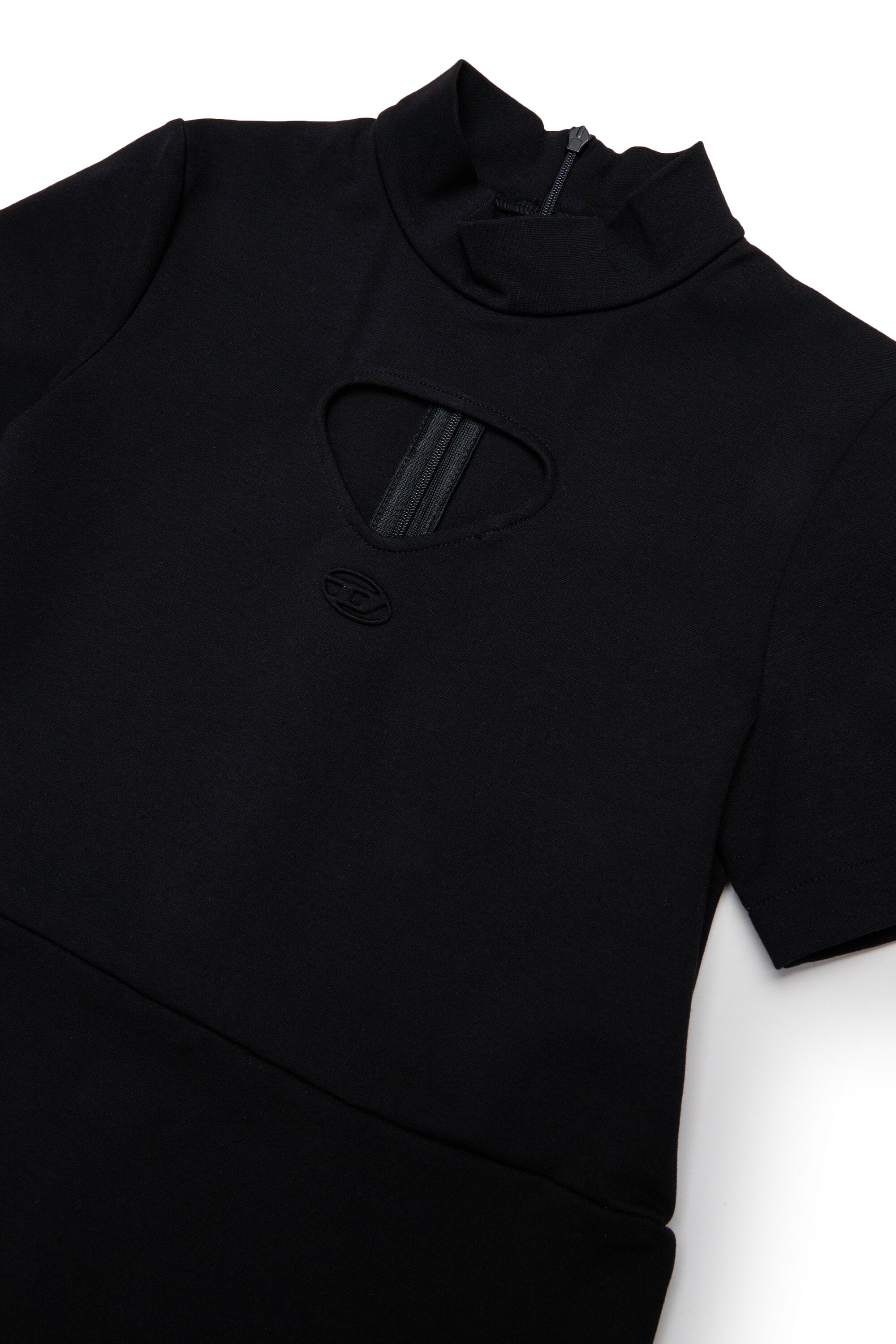 Mini dress with logo