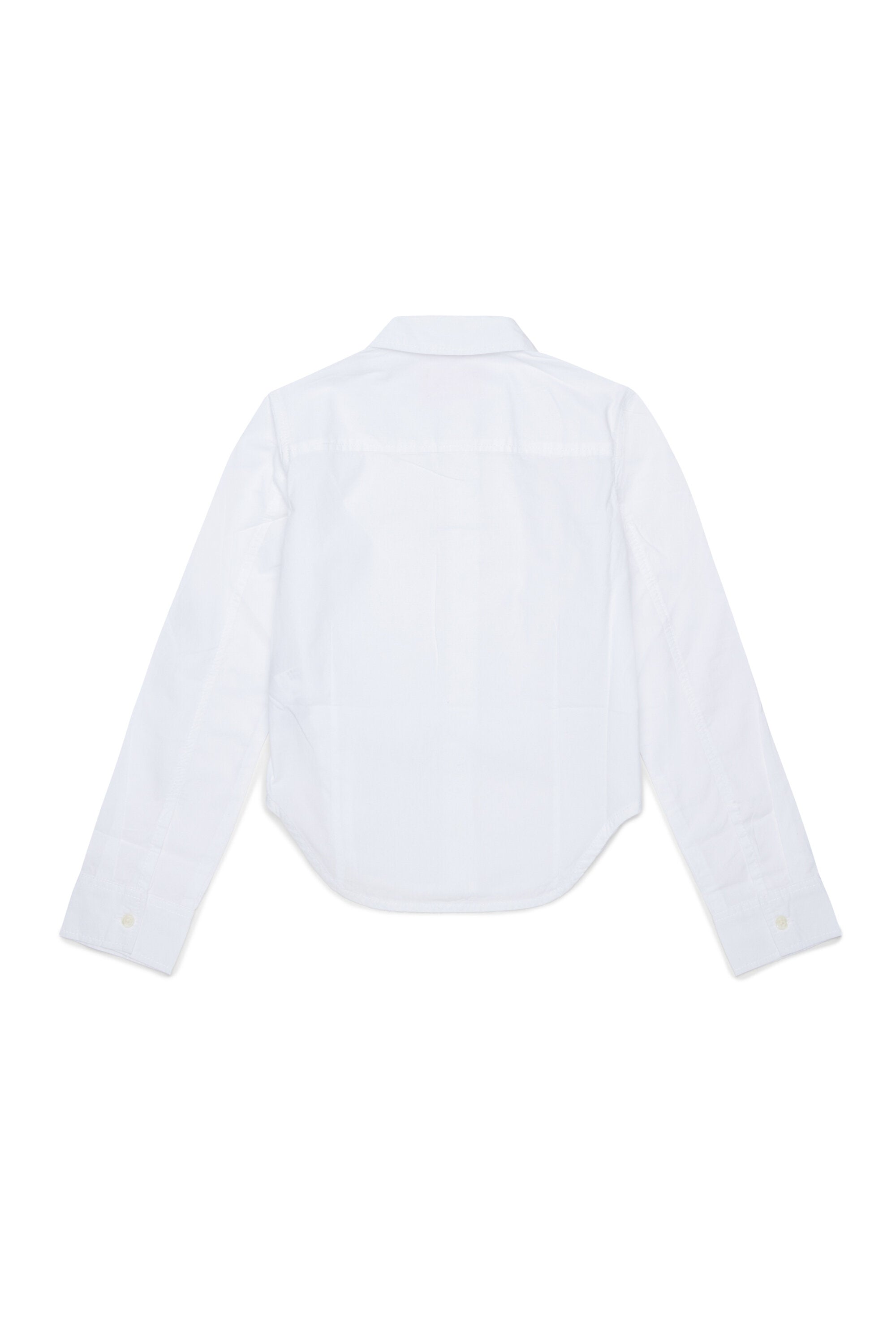Long-sleeve shirt with logo
