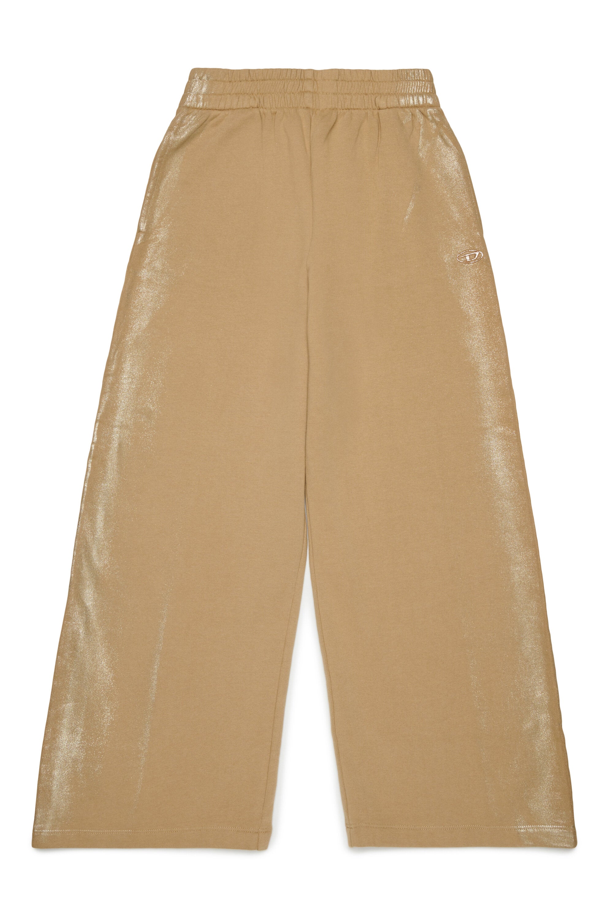Sweatpants with metallic effect