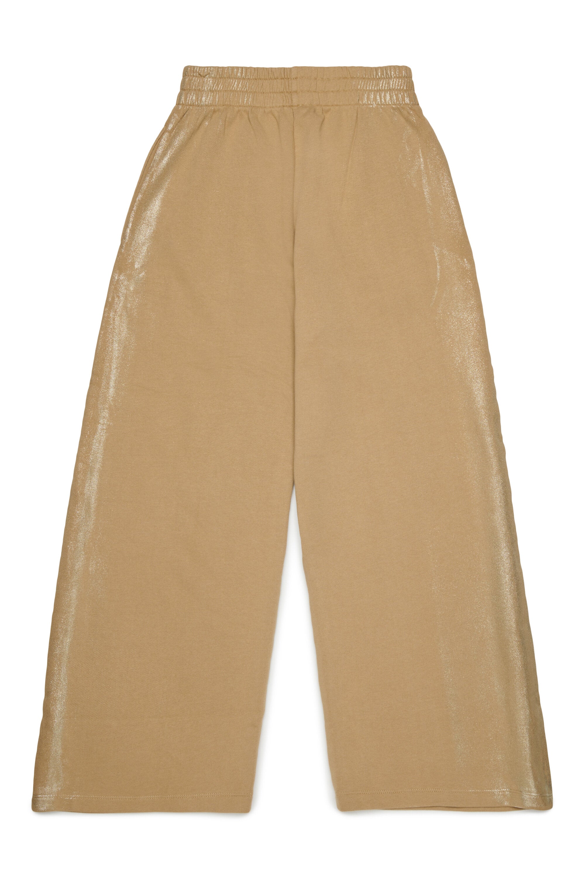 Sweatpants with metallic effect