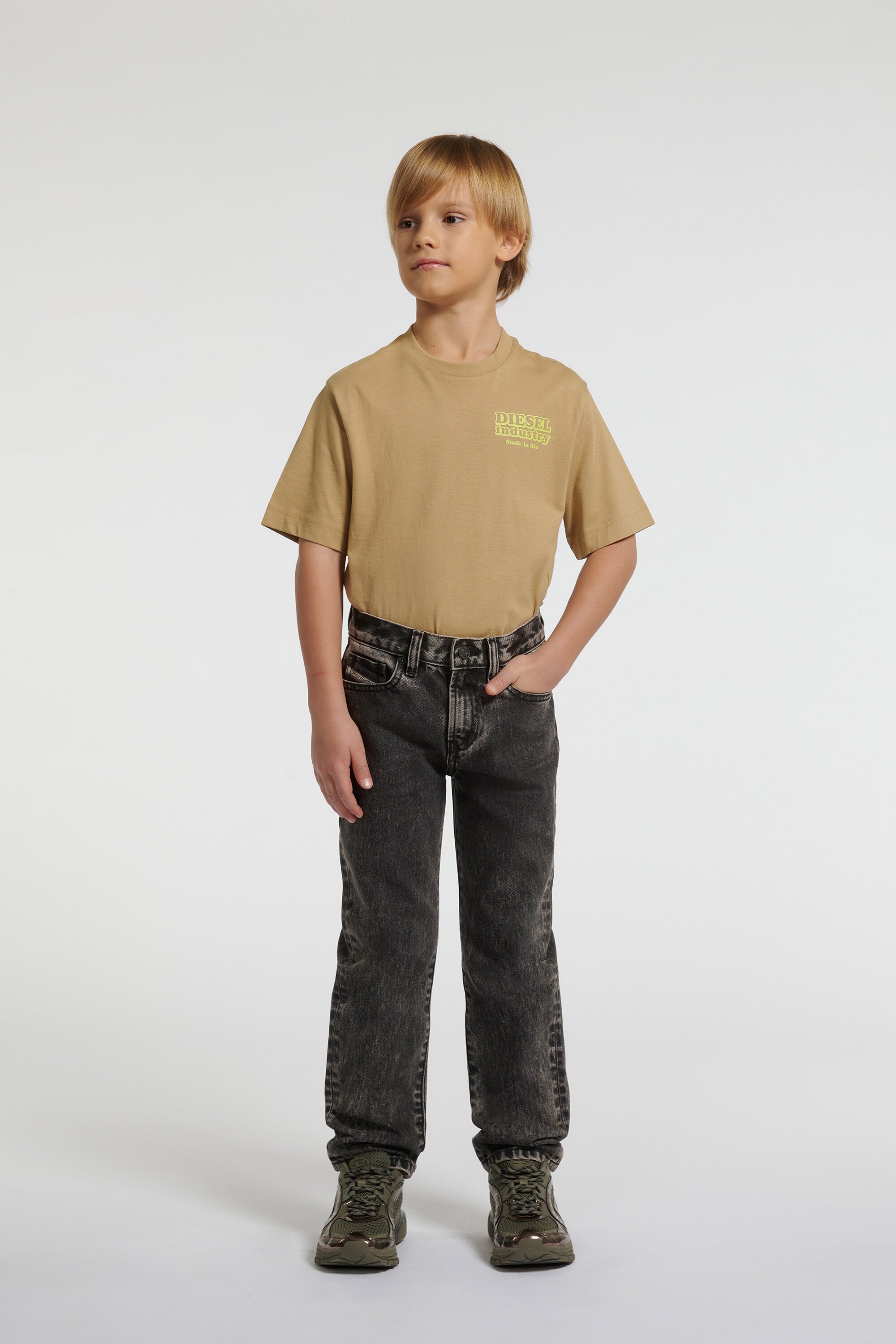 Regular jeans in black wash - 2020 D-Viker