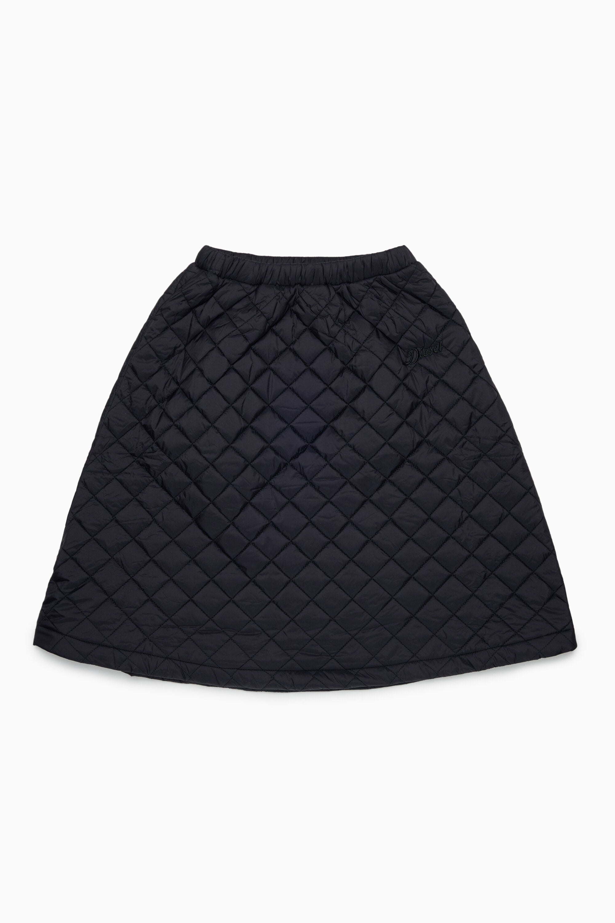 Midi skirt with logo