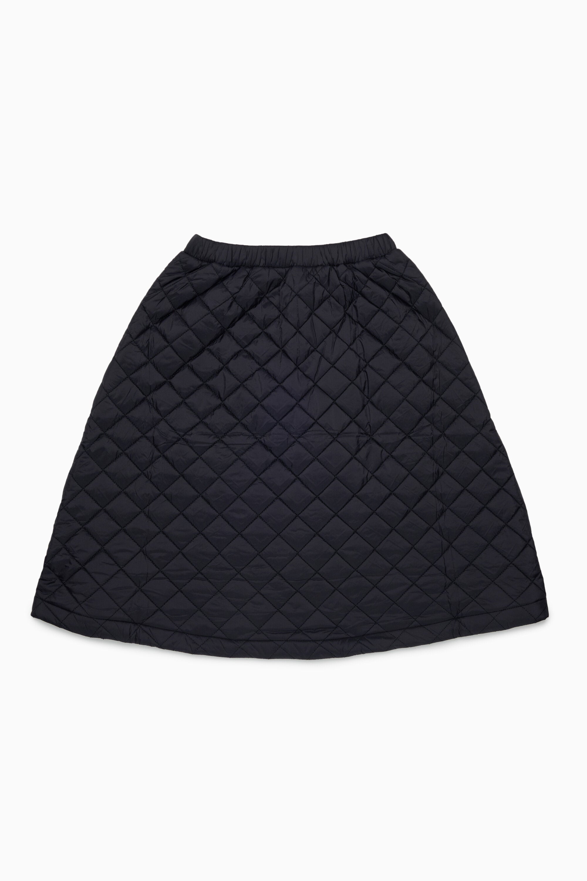 Midi skirt with logo