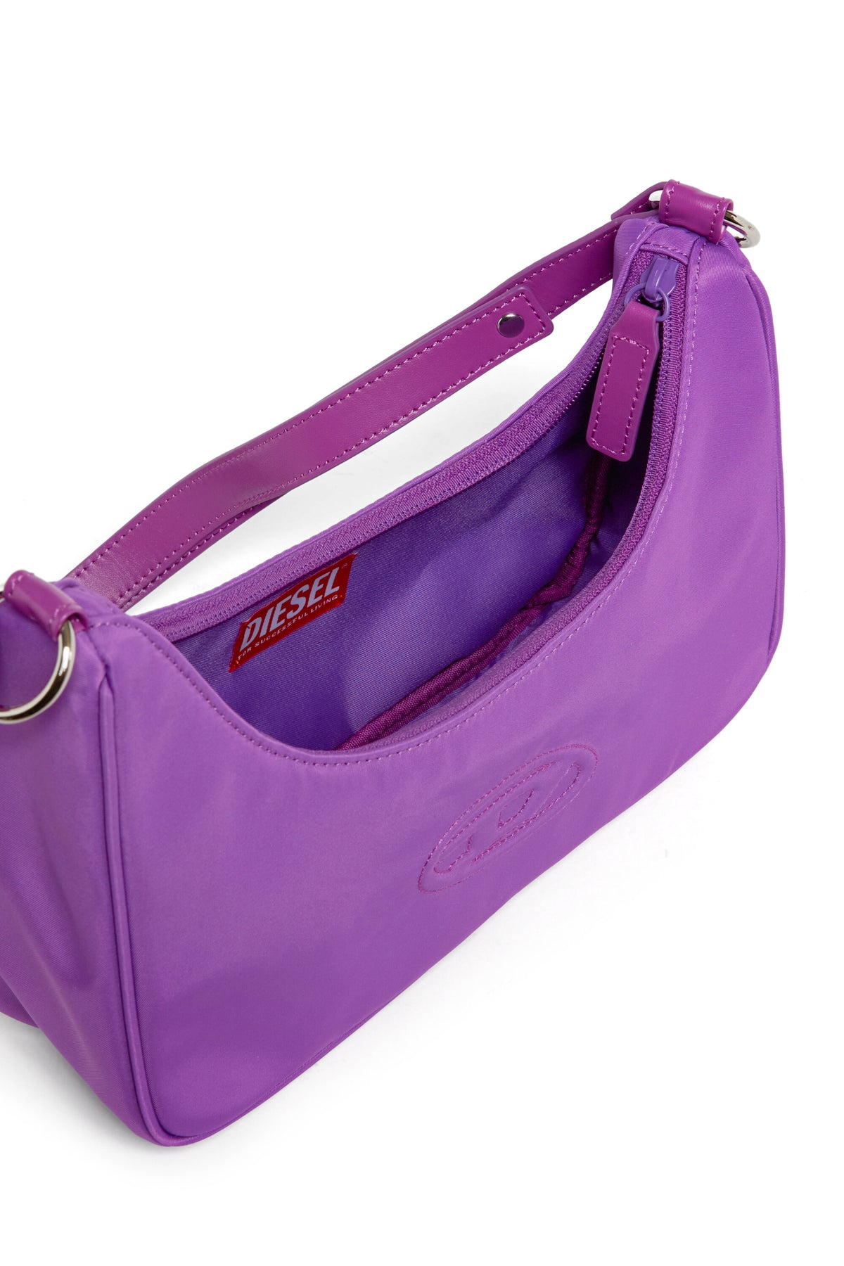 Shoulder bag with logo
