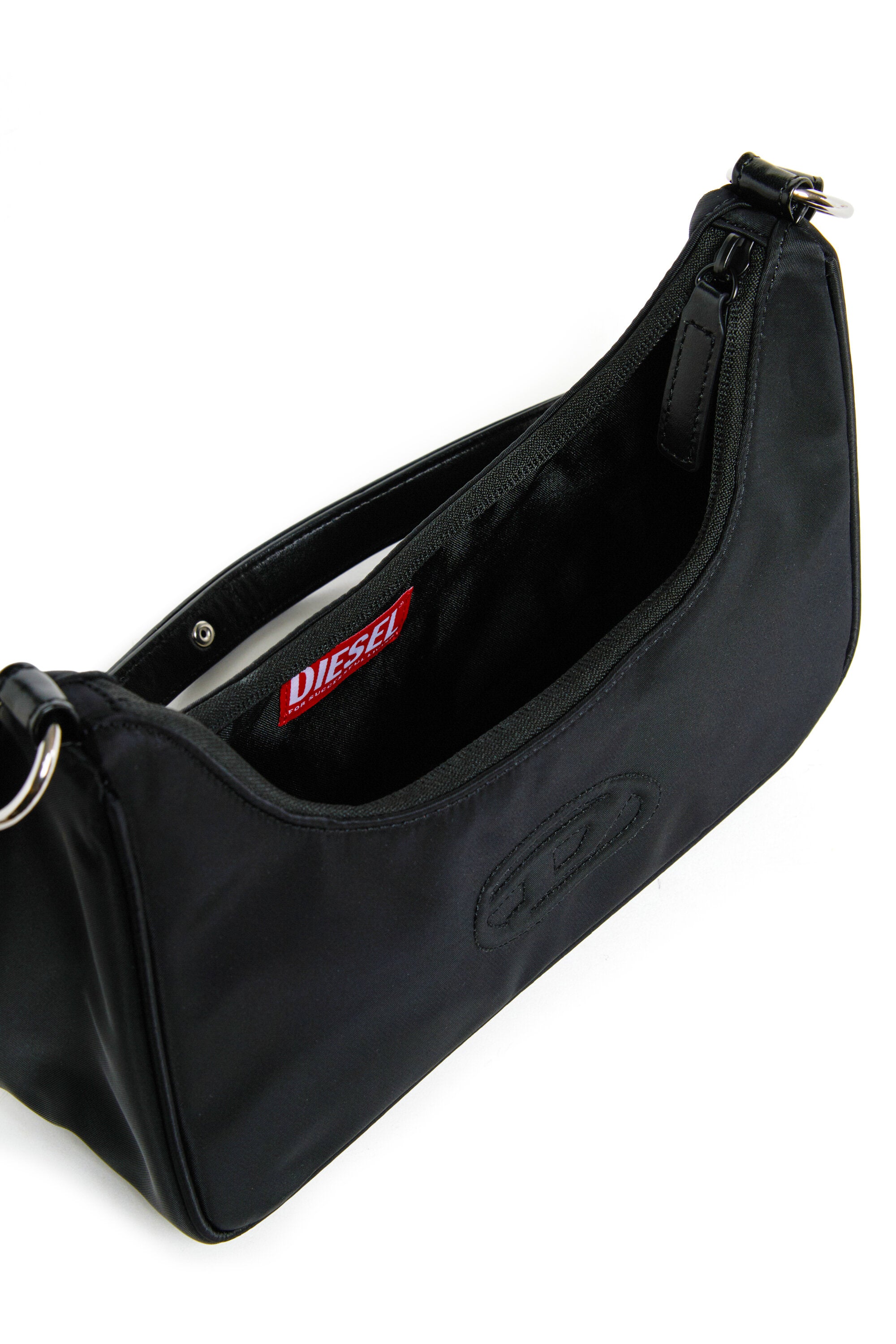 Shoulder bag with logo