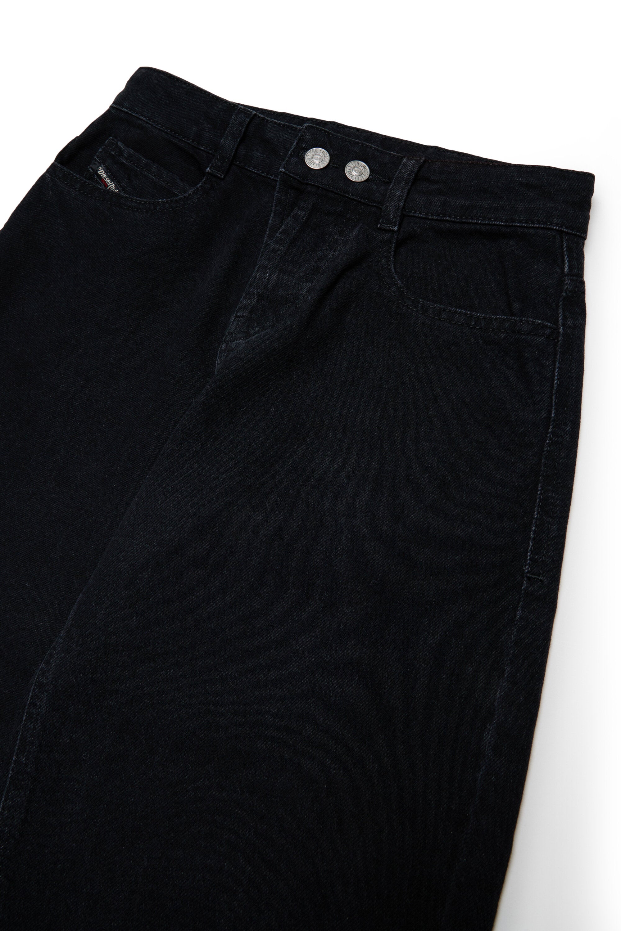 Black denim jeans, relaxed fit - D-Devon