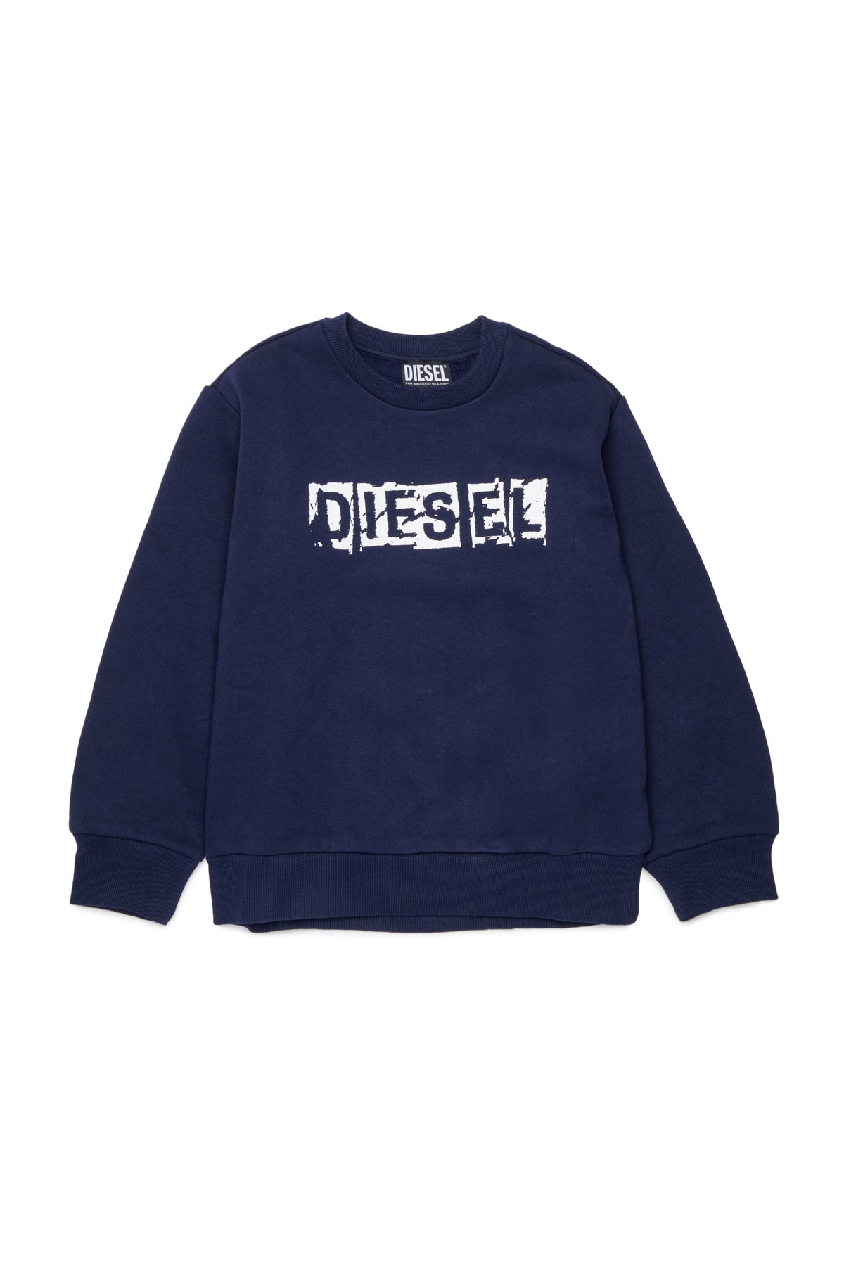 Crew-neck sweatshirt with logo