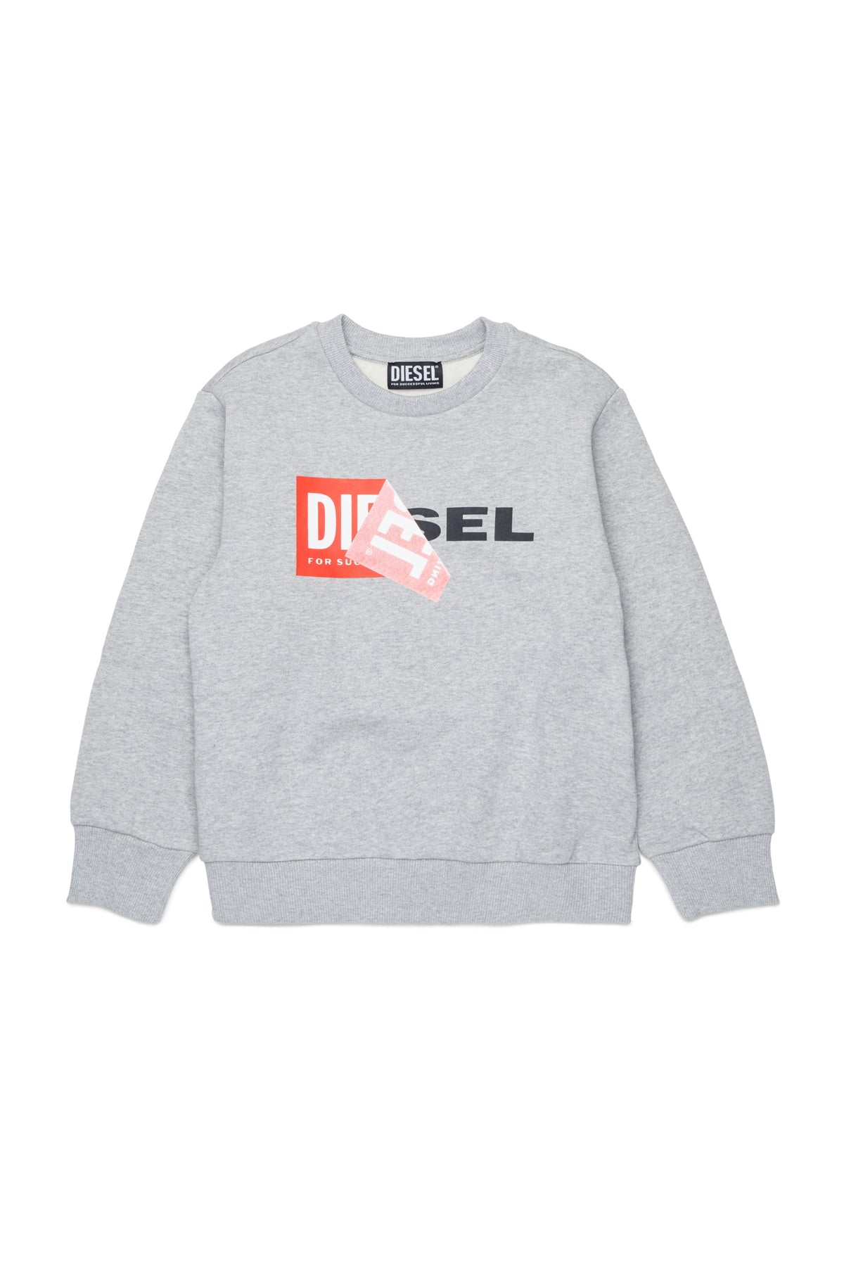 Crew-neck sweatshirt with logo