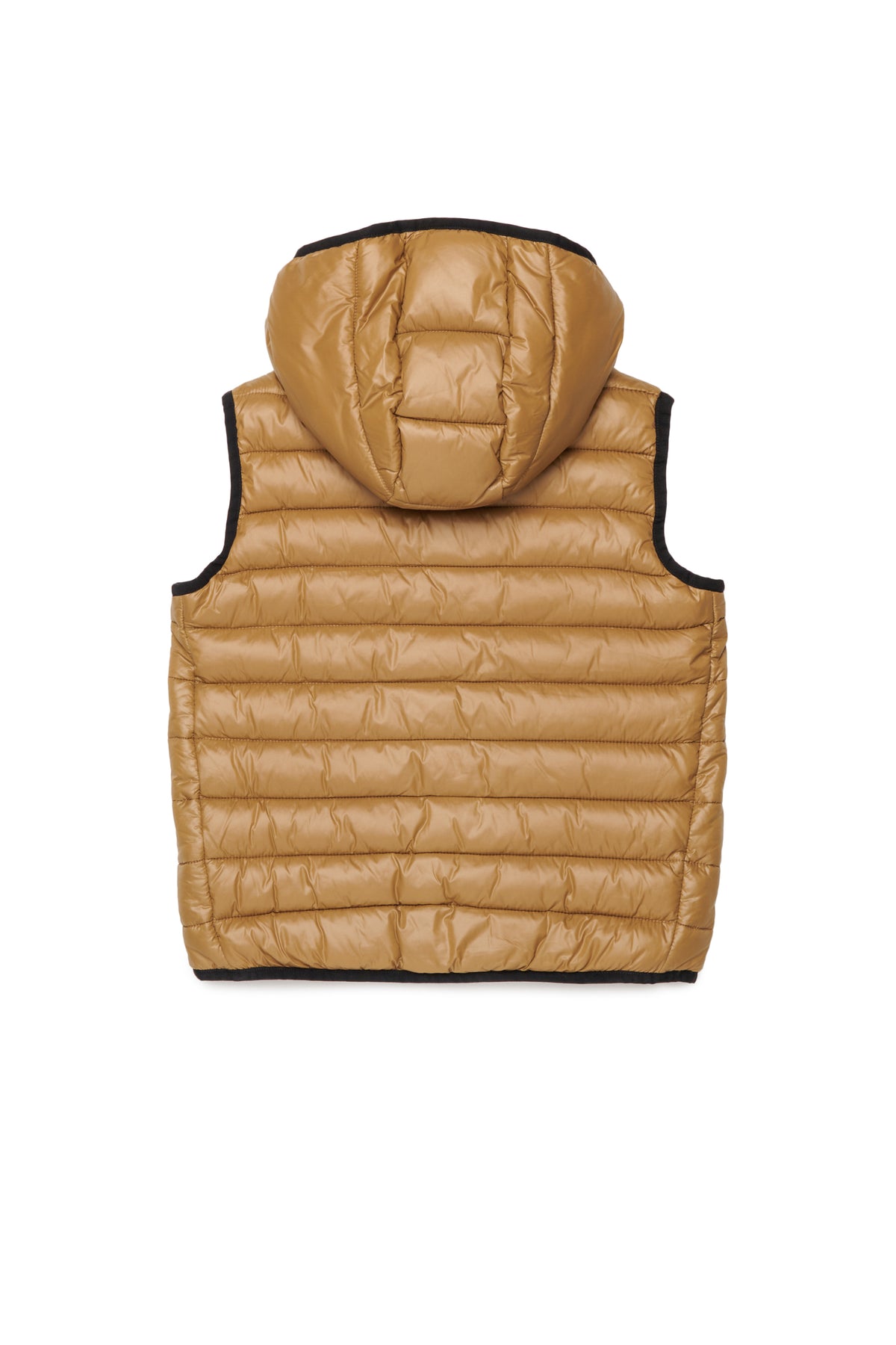 Padded vest with logo