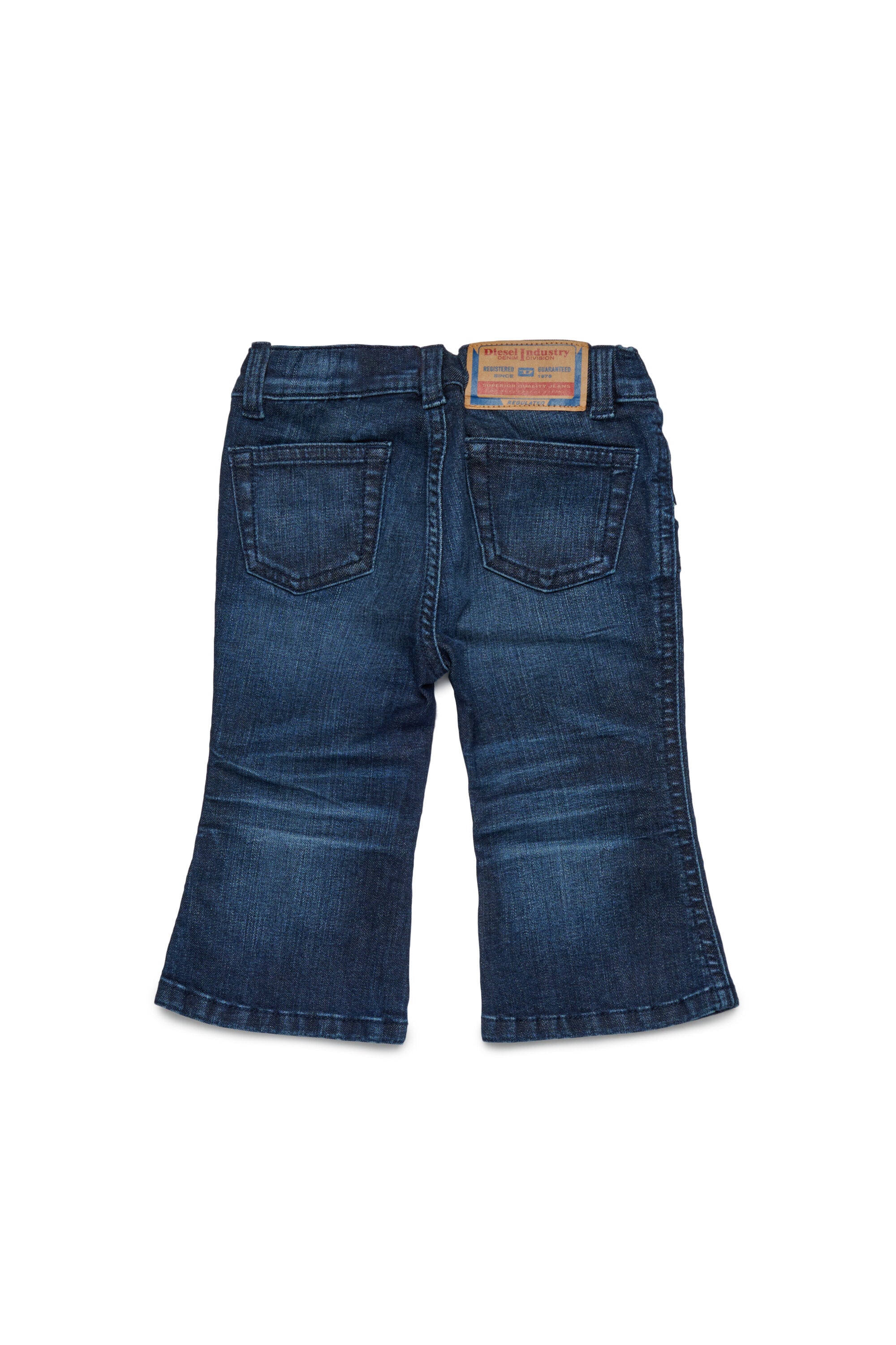 Dark blue bootcut jeans - D-Heki-B