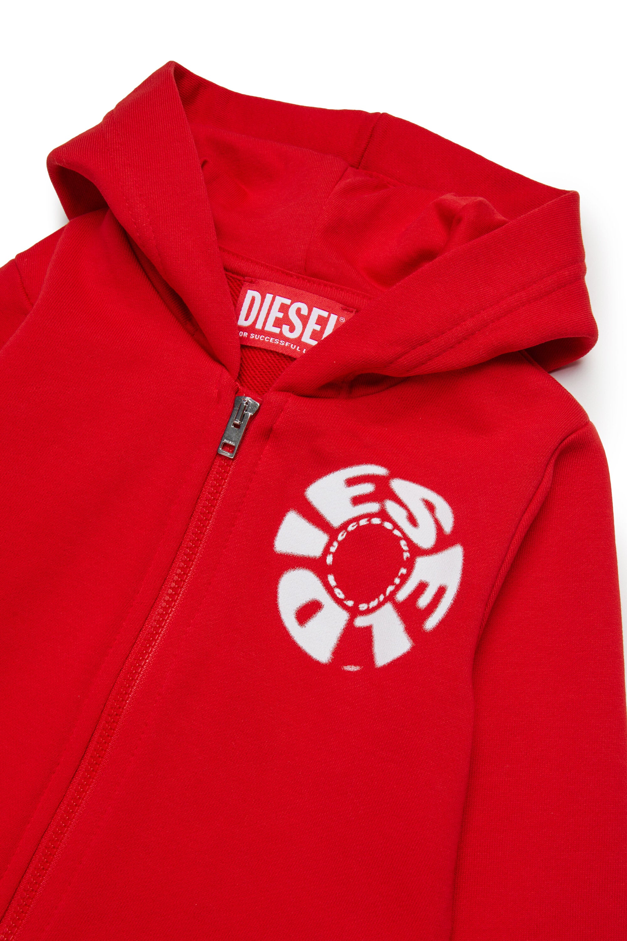 Hooded zip sweatshirt Diesel Circular