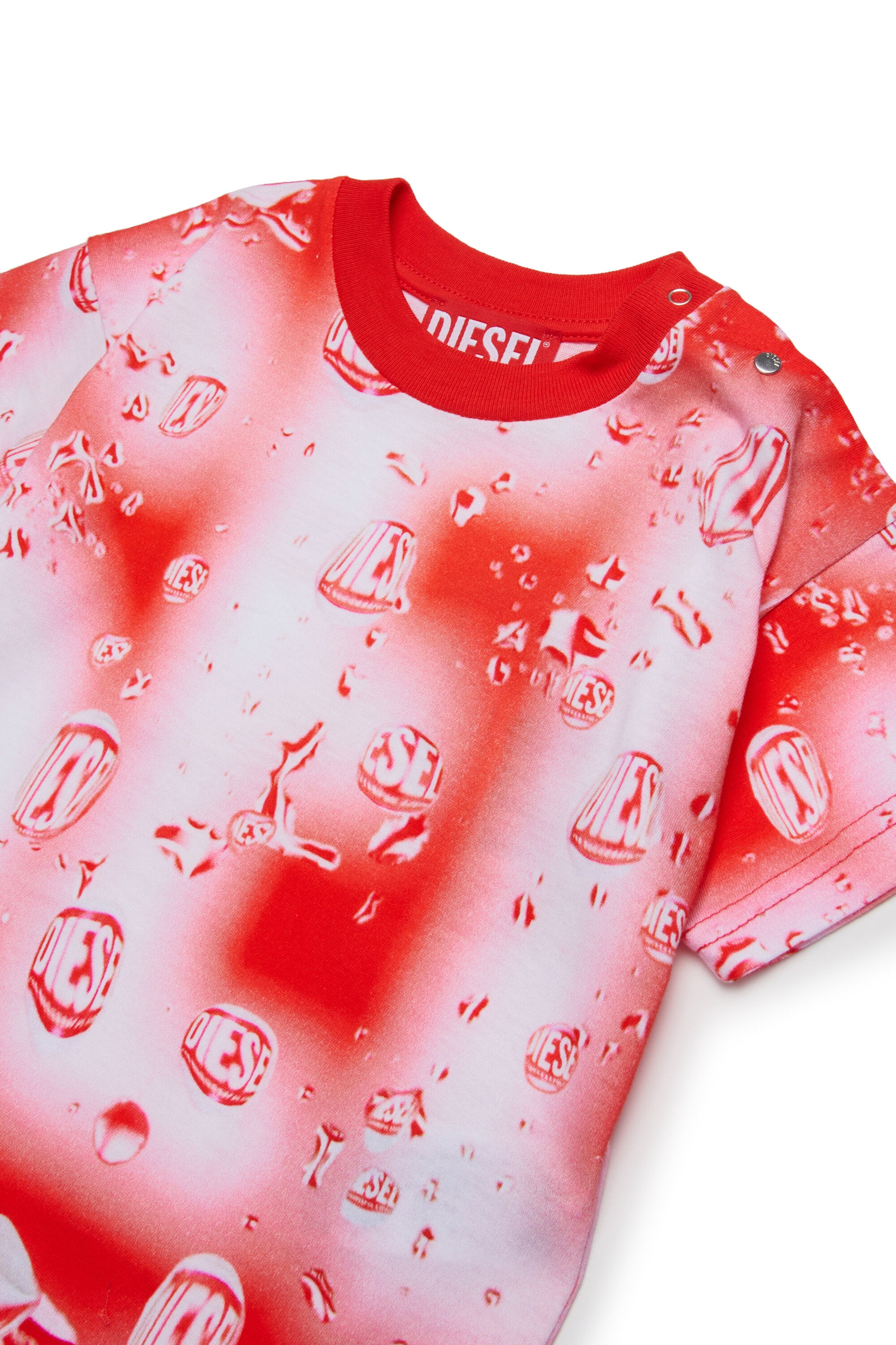 Waterdrop Diesel allover jersey T-shirt