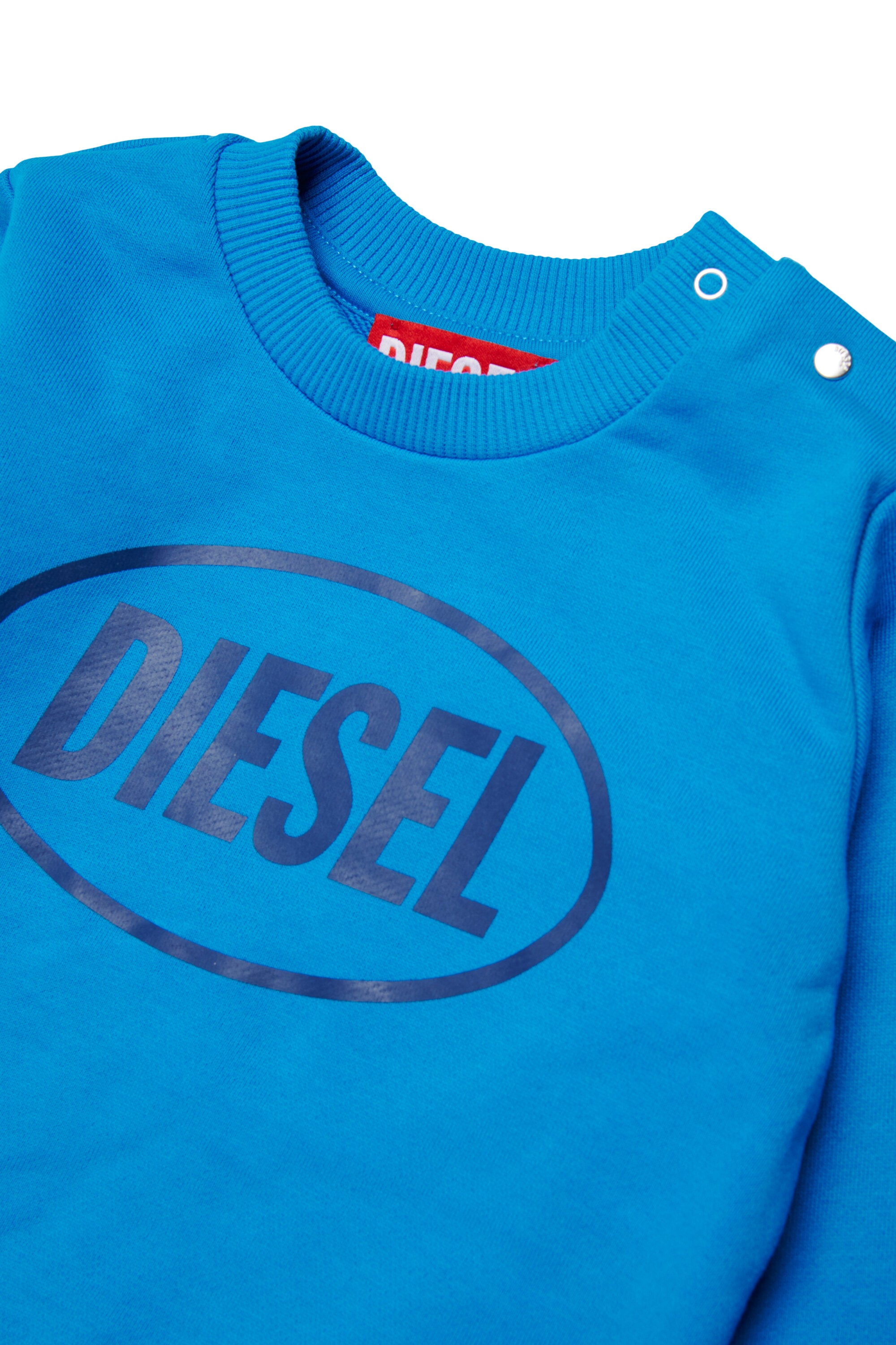 Crew neck sweatshirt with logo