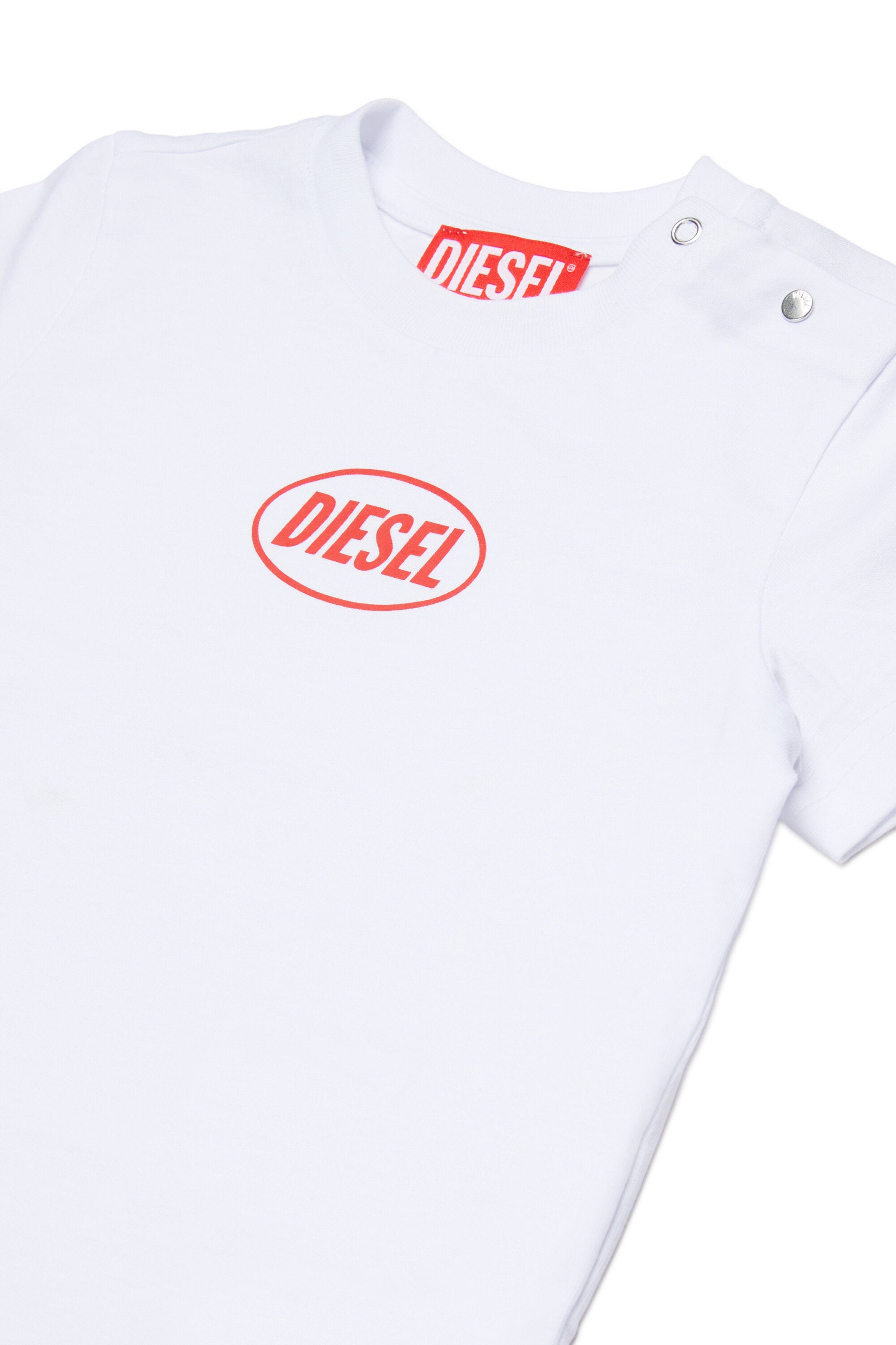 T-shirt with Oval Diesel logo