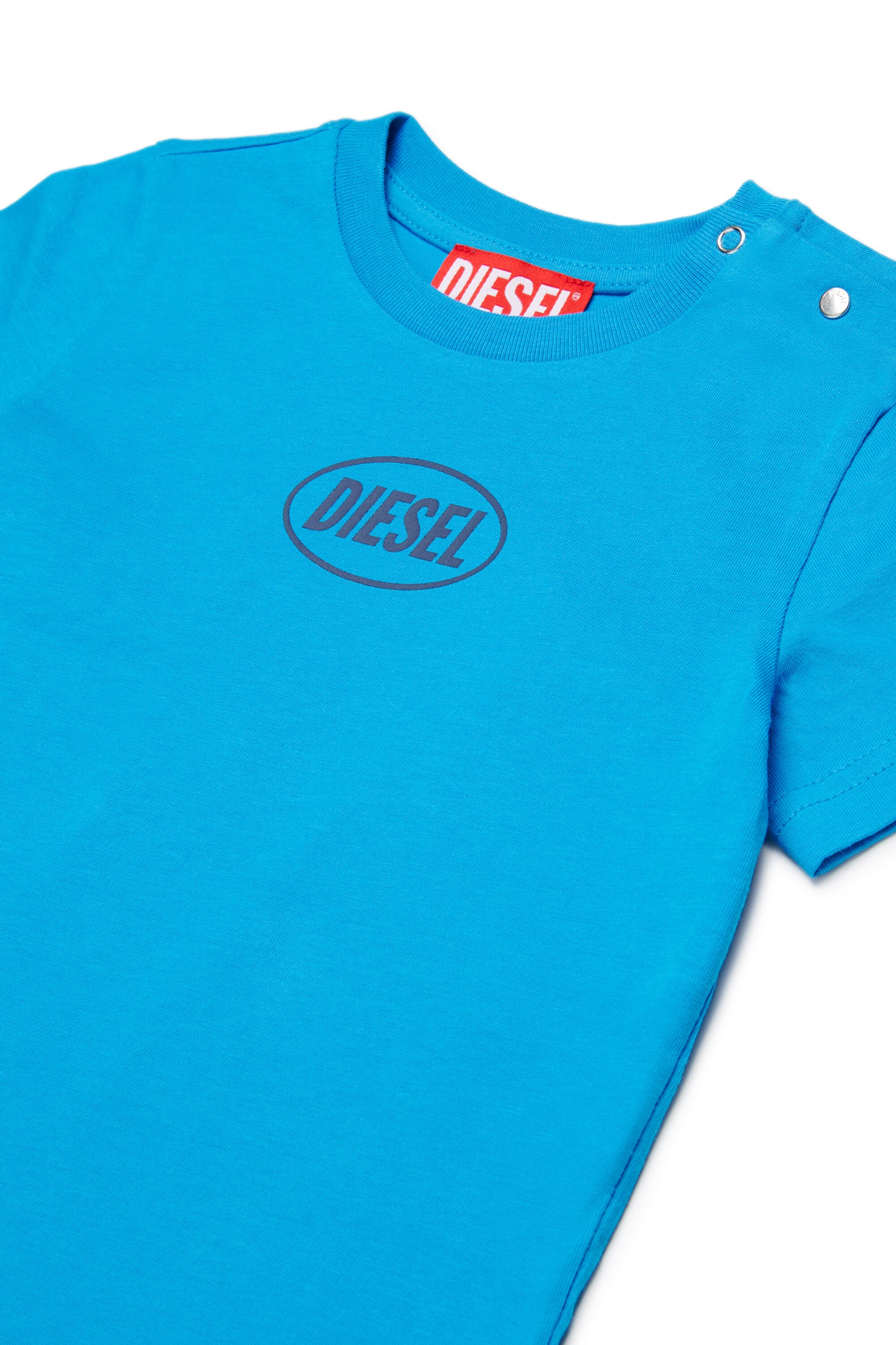T-shirt with Oval Diesel logo