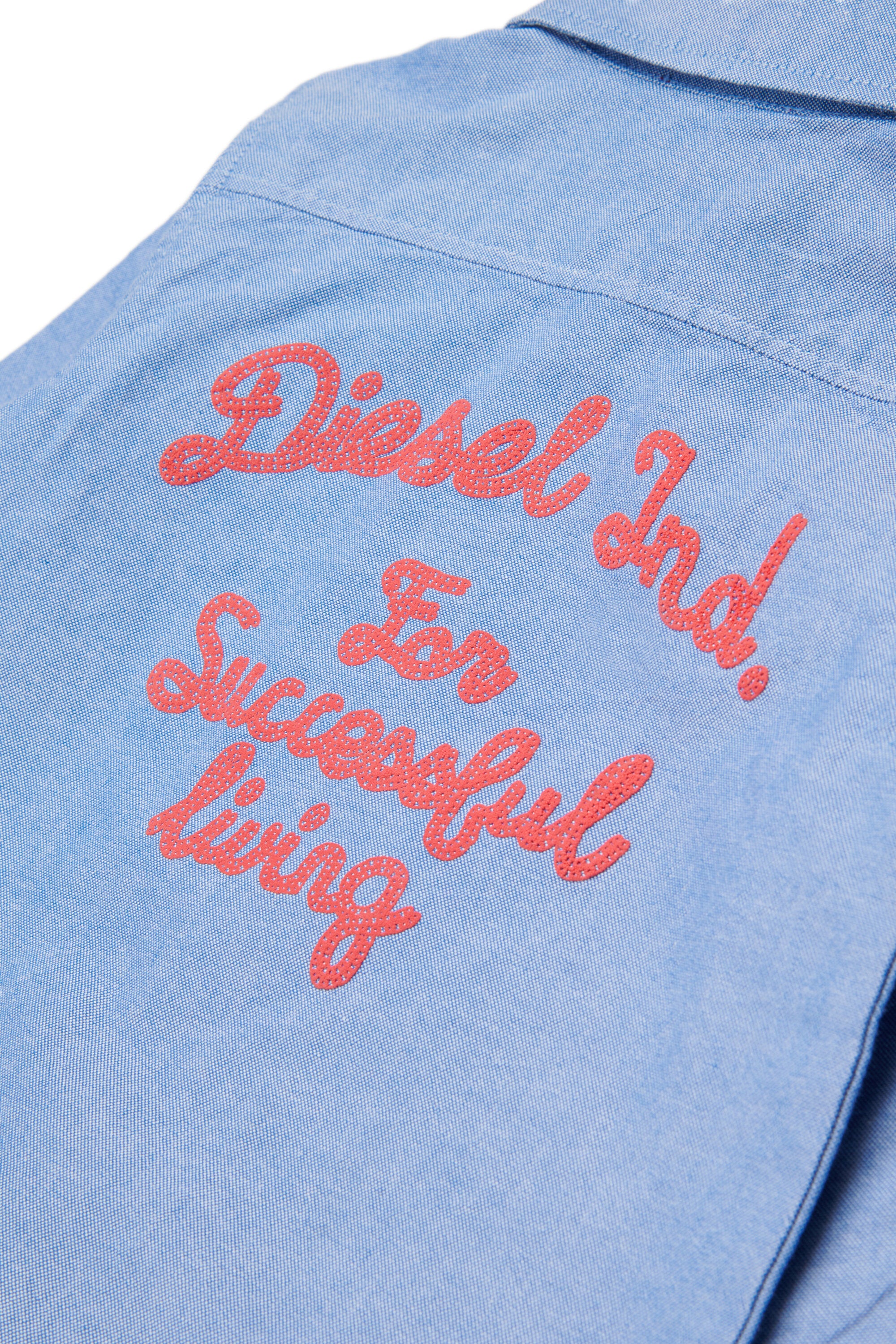 Long-sleeve shirt with logo