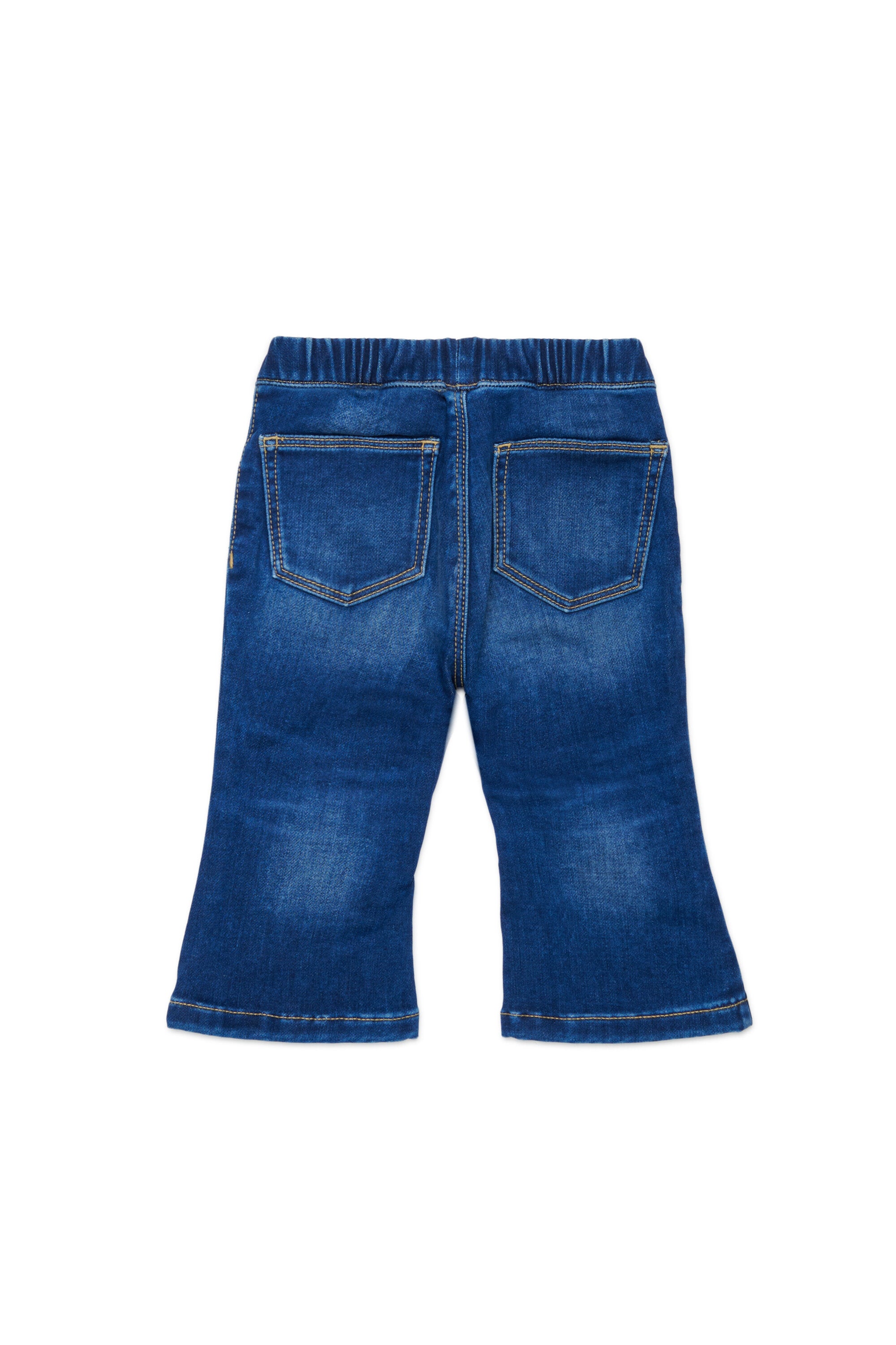 Medium blue bootcut jeans